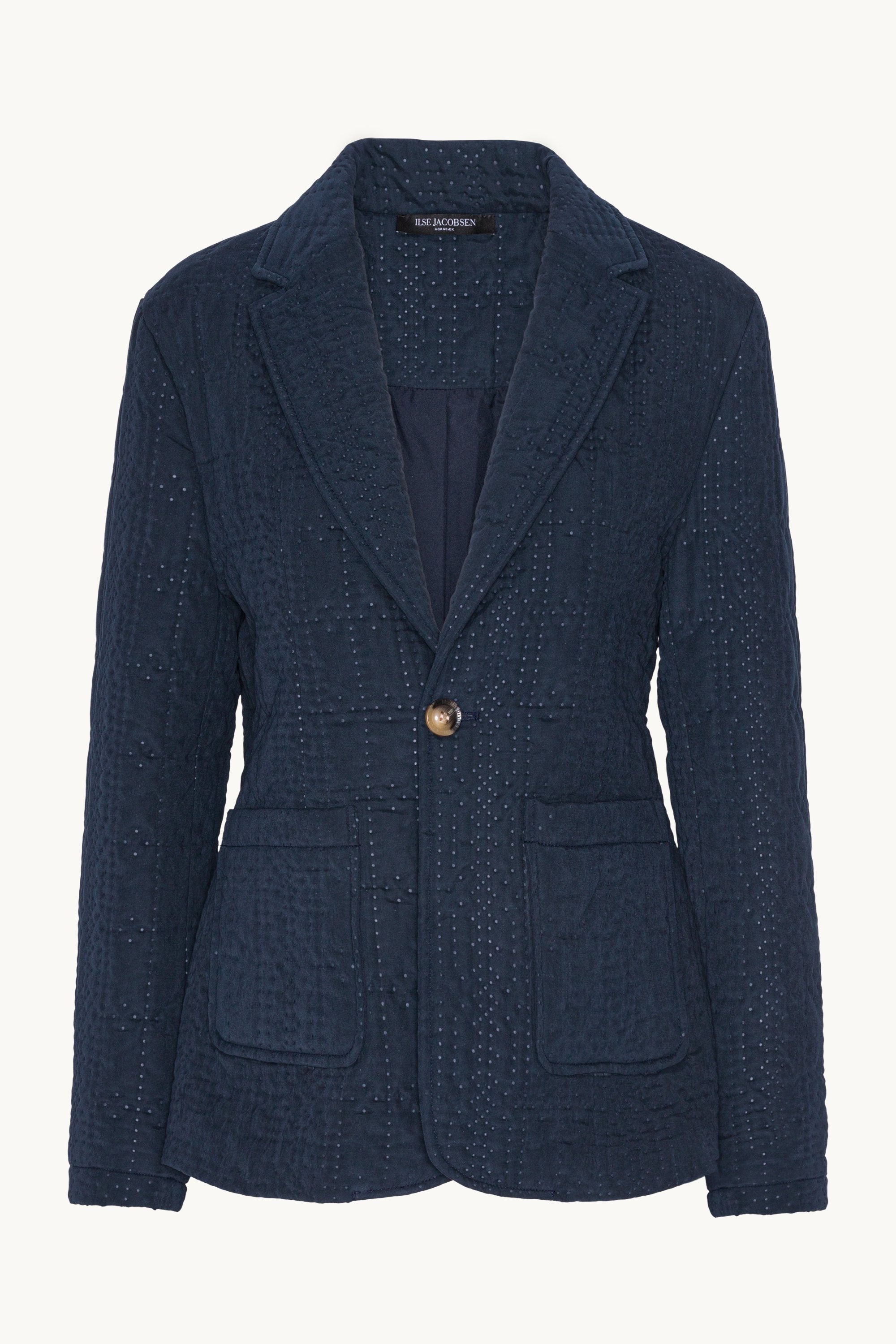 Blazer Matelassé - Dark Indigo