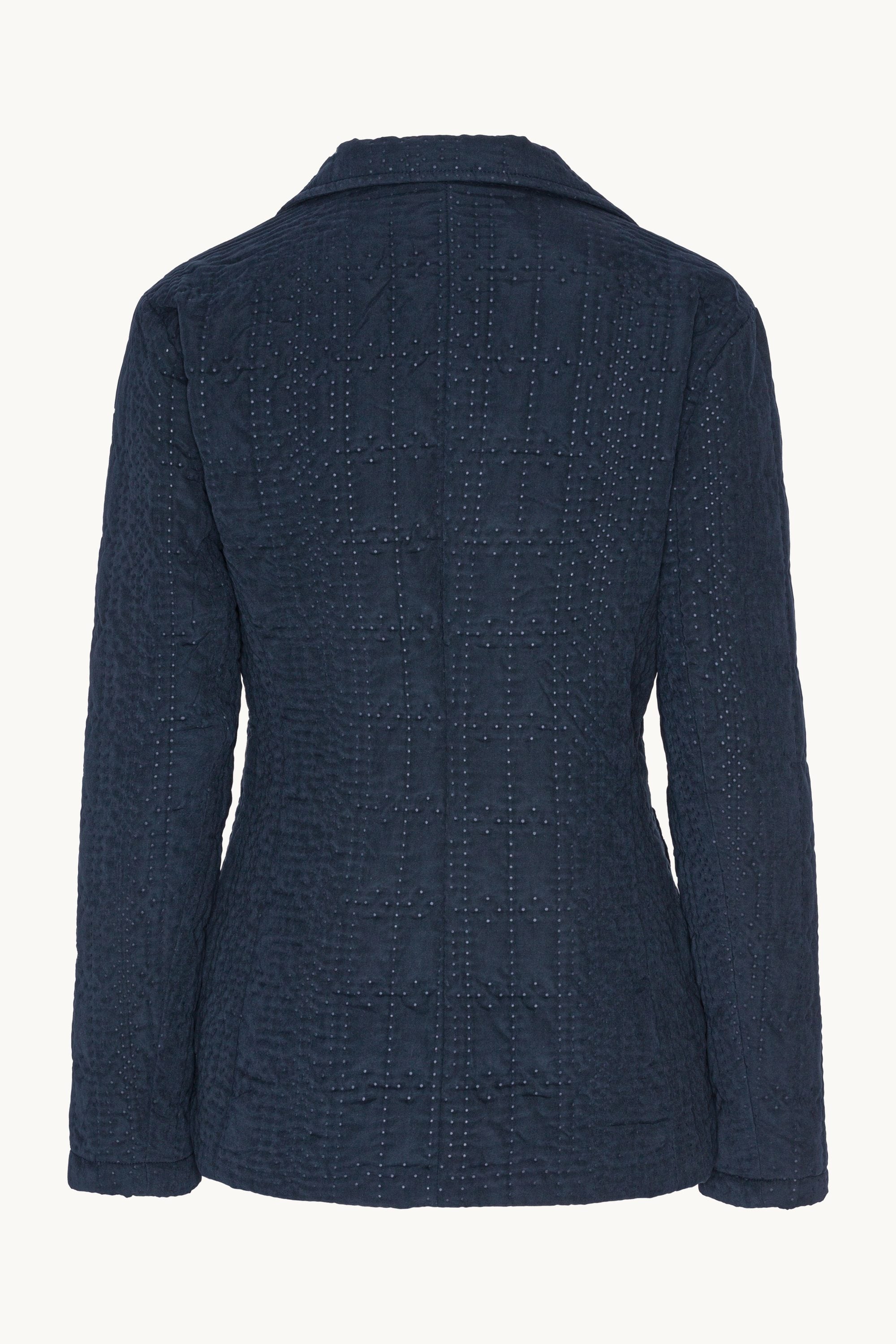 Blazer Matelassé - Dark Indigo