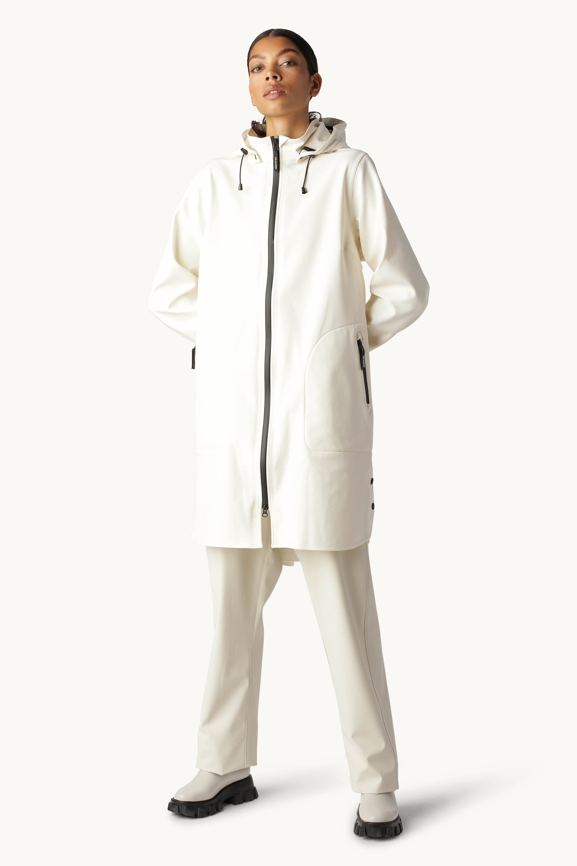 Imperméable Softshell Coupe A - White Sugar