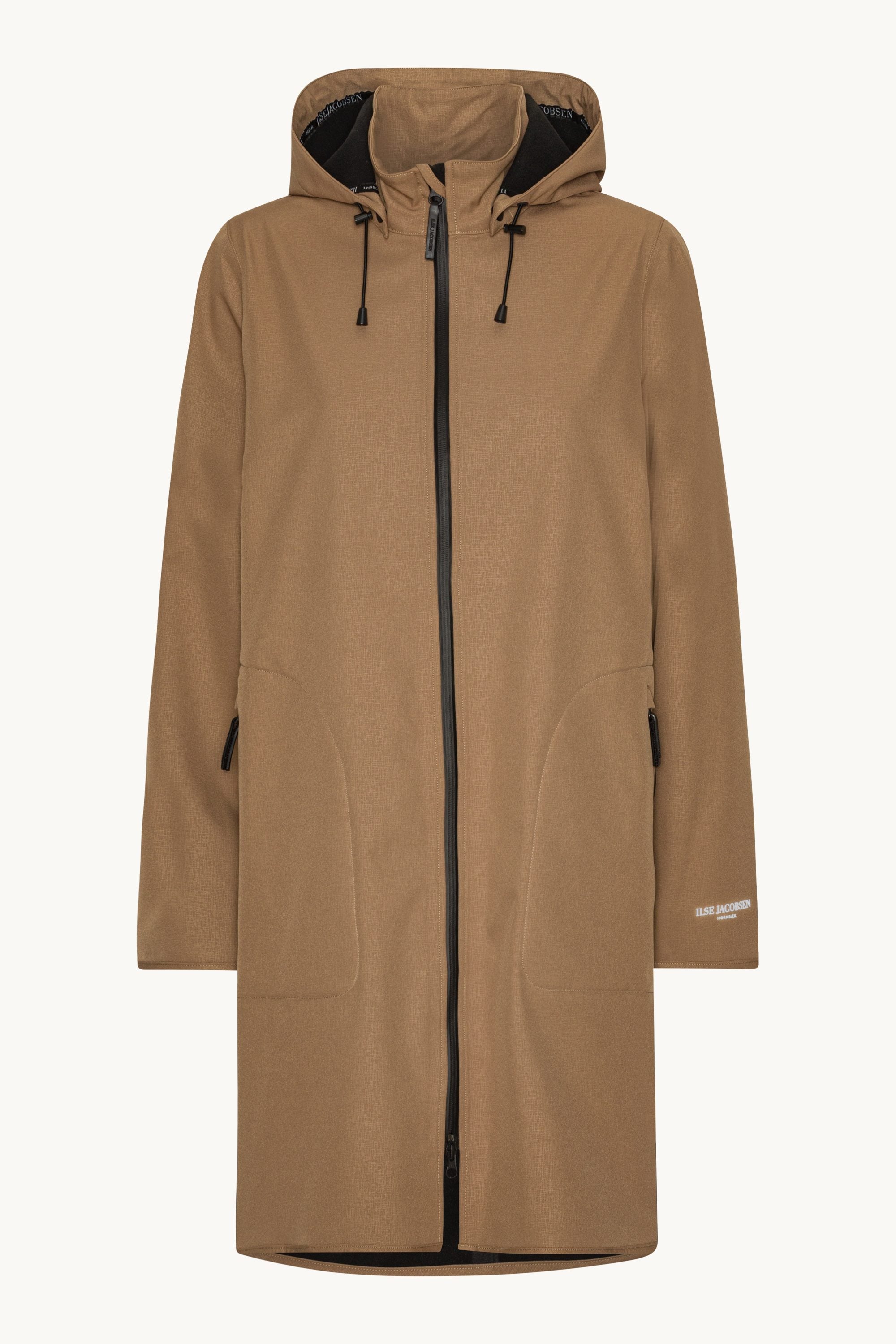 Softshell Raincoat A-line - Mocca