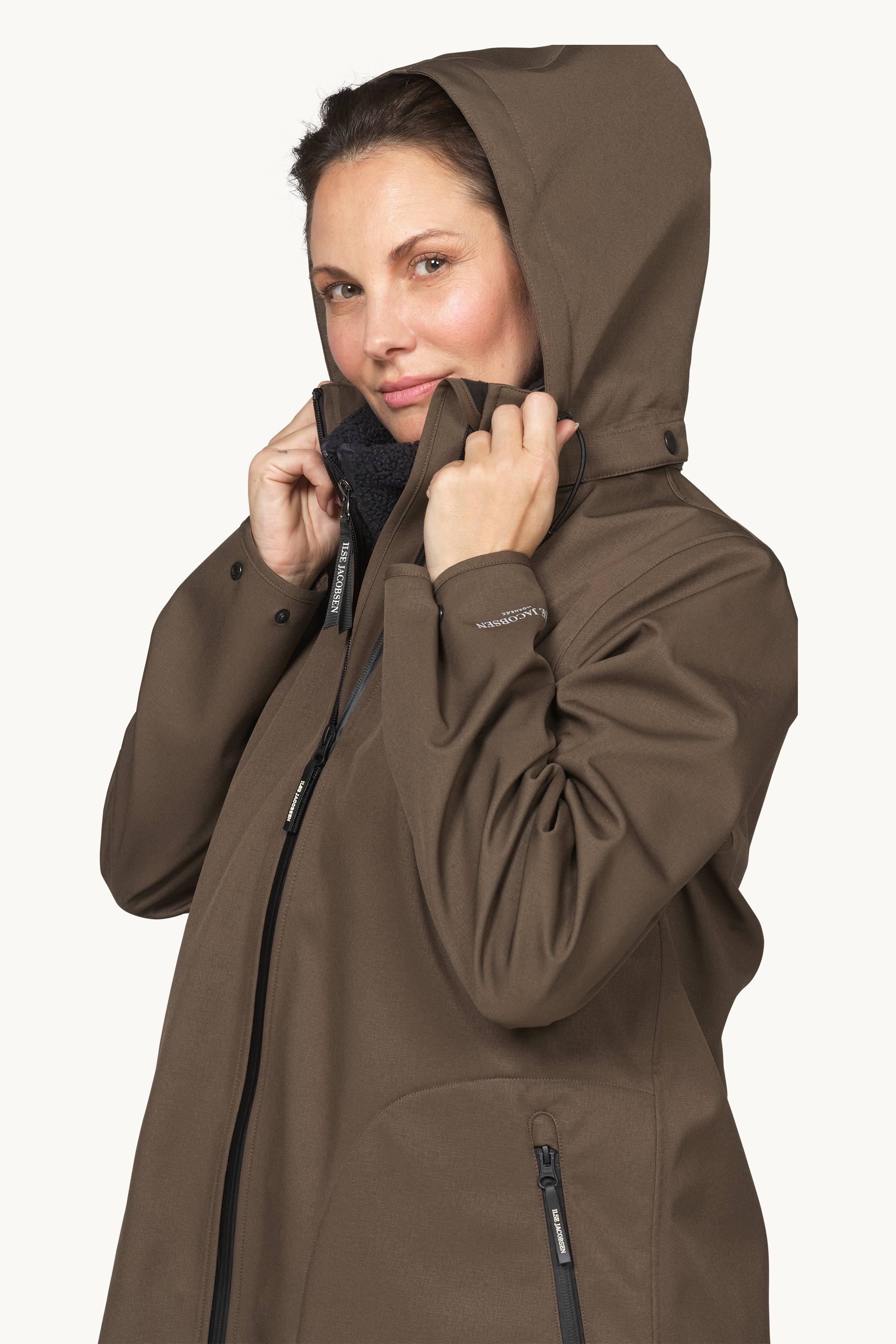 Softshell Raincoat A-line - Wren
