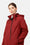 Softshell Raincoat A-line - Rhubarb