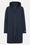 Softshell Raincoat A-line - Dark Indigo
