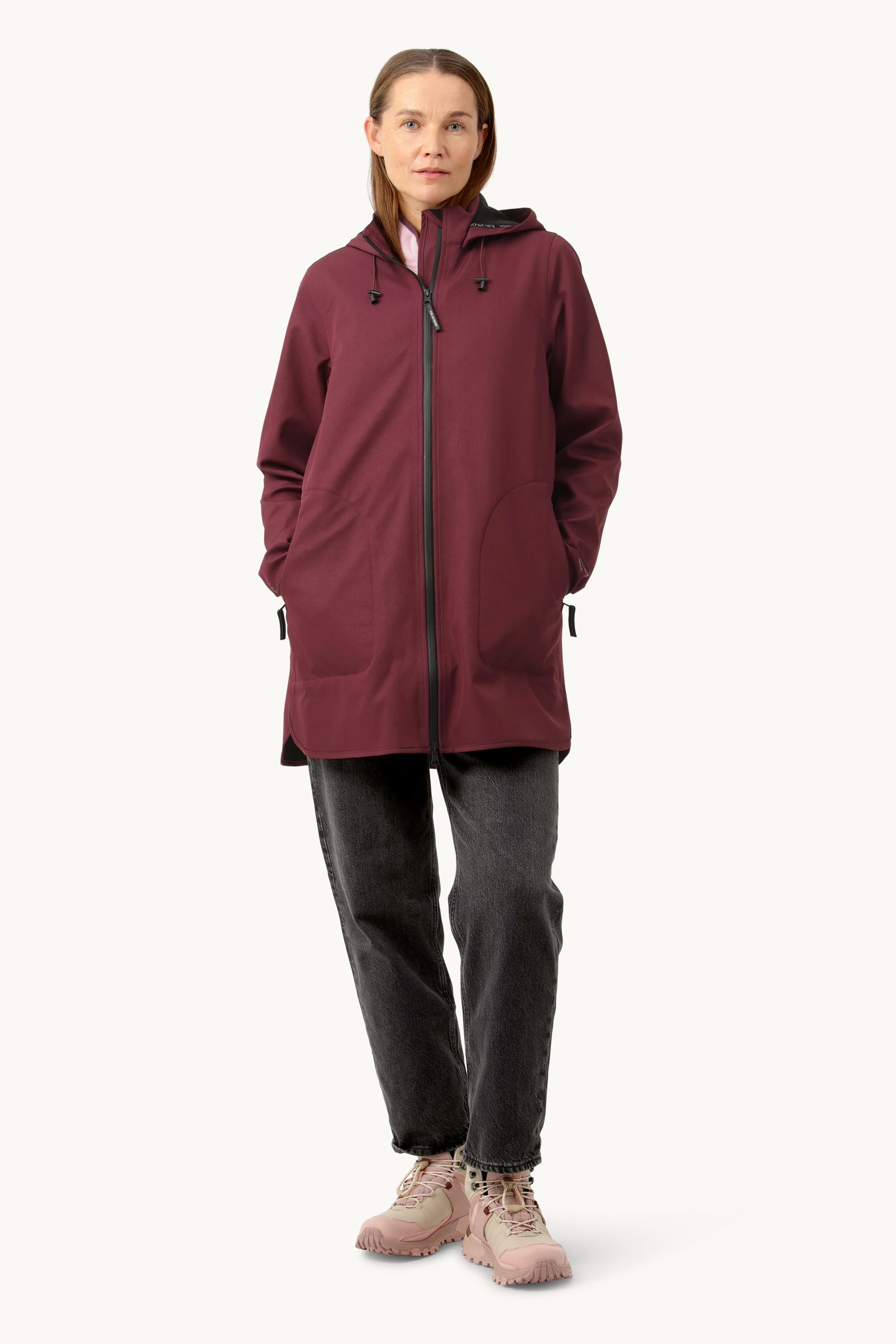 Imperméable Softshell Coupe A - Maroon Banner