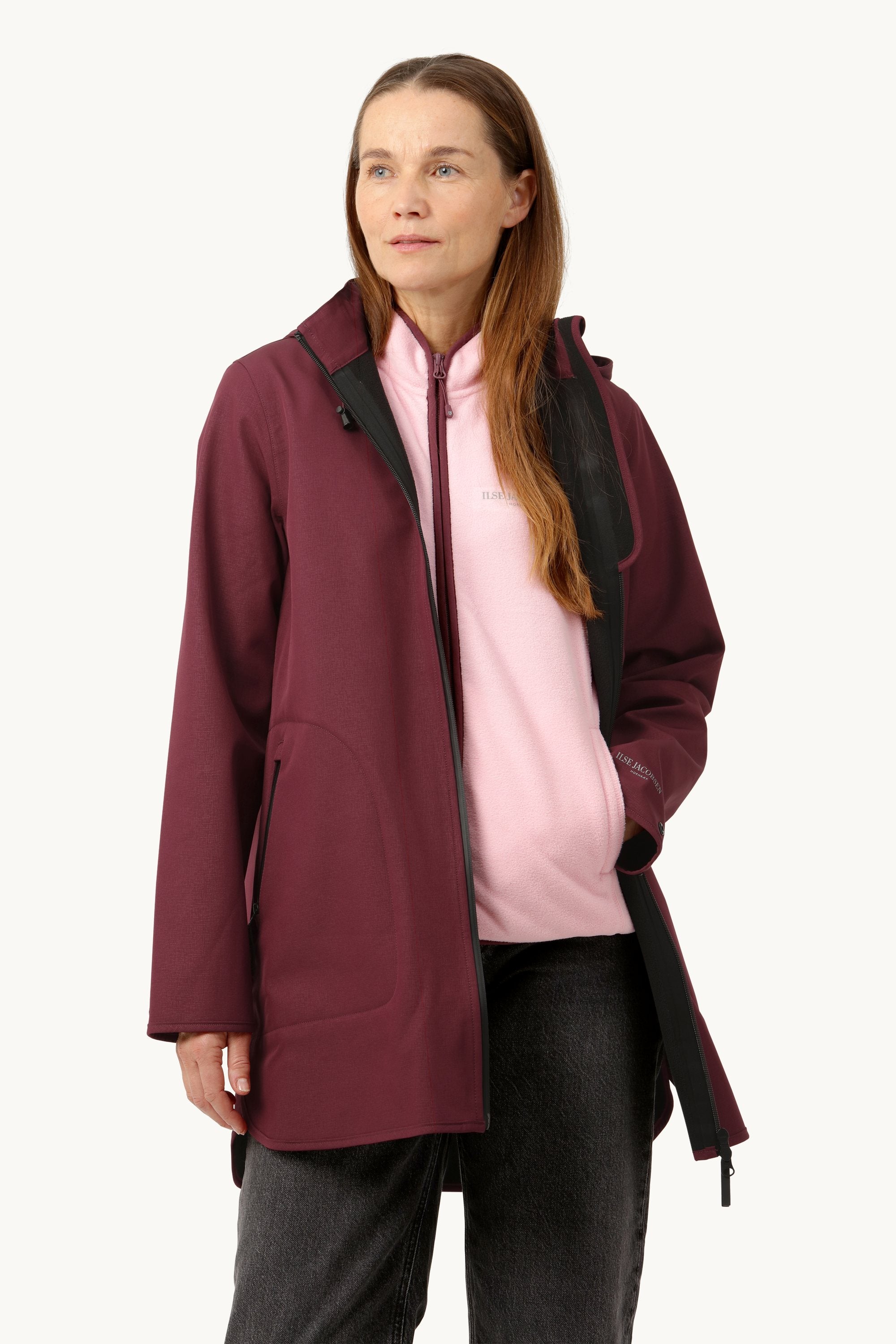 Imperméable Softshell Coupe A - Maroon Banner