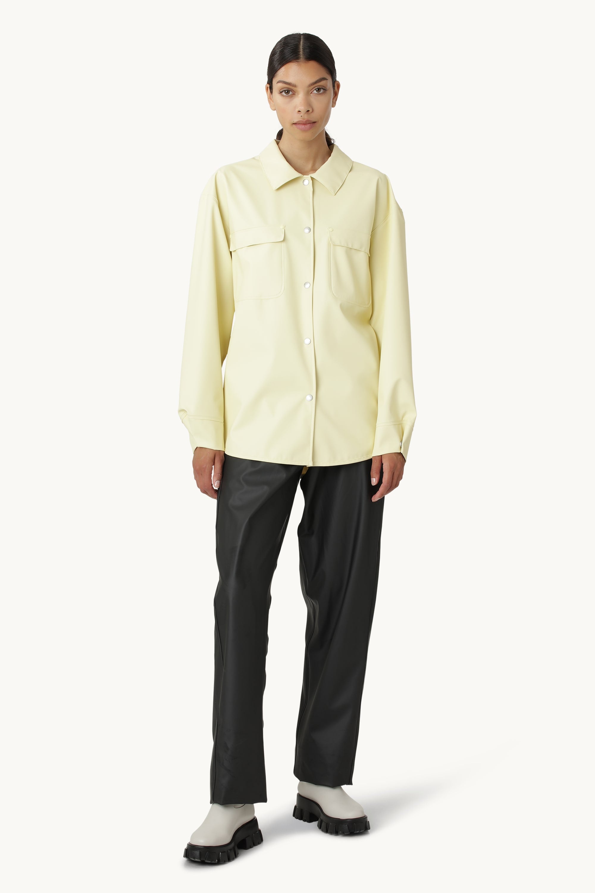 Veste de Pluie - Flan Jaune