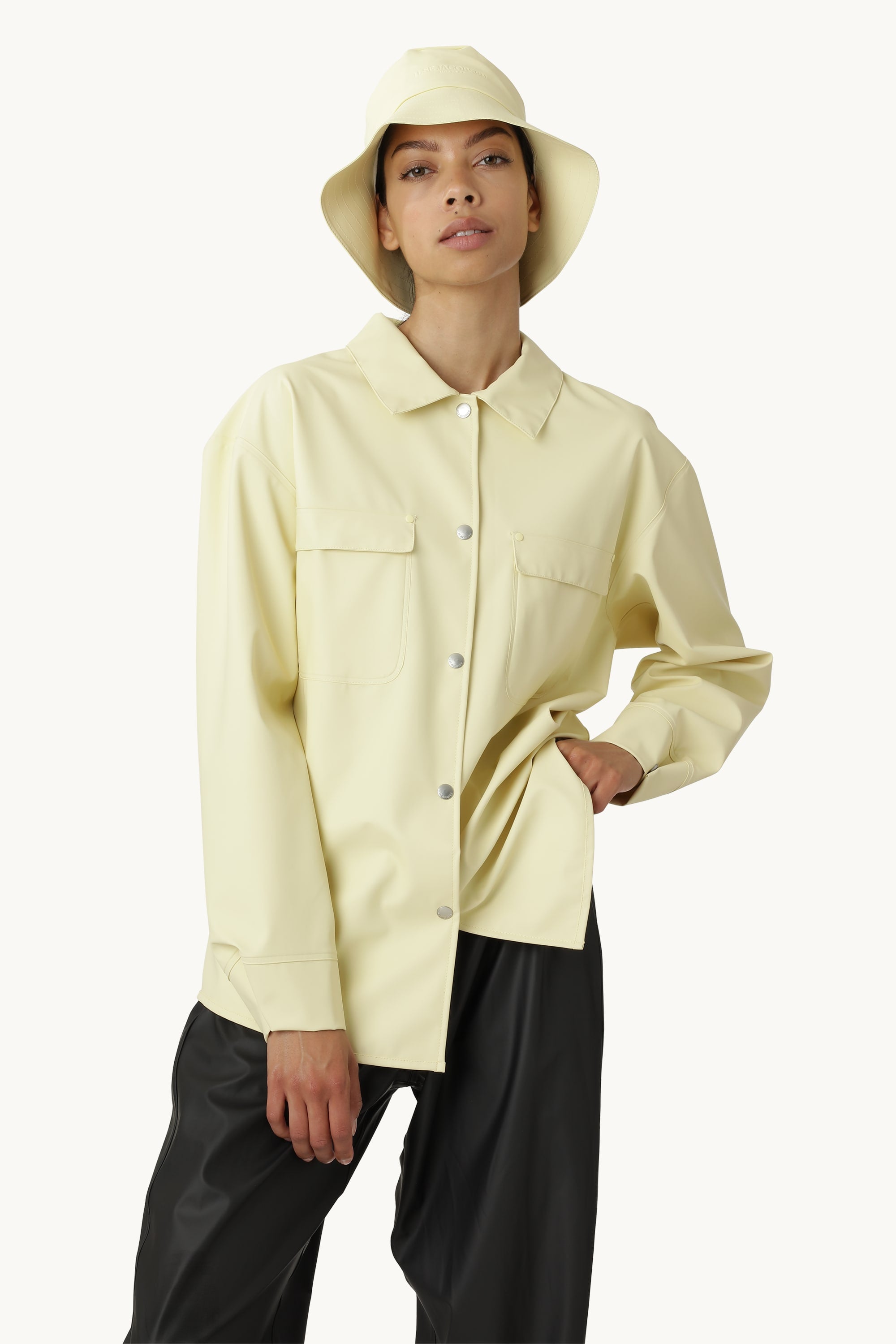 Veste de Pluie - Flan Jaune