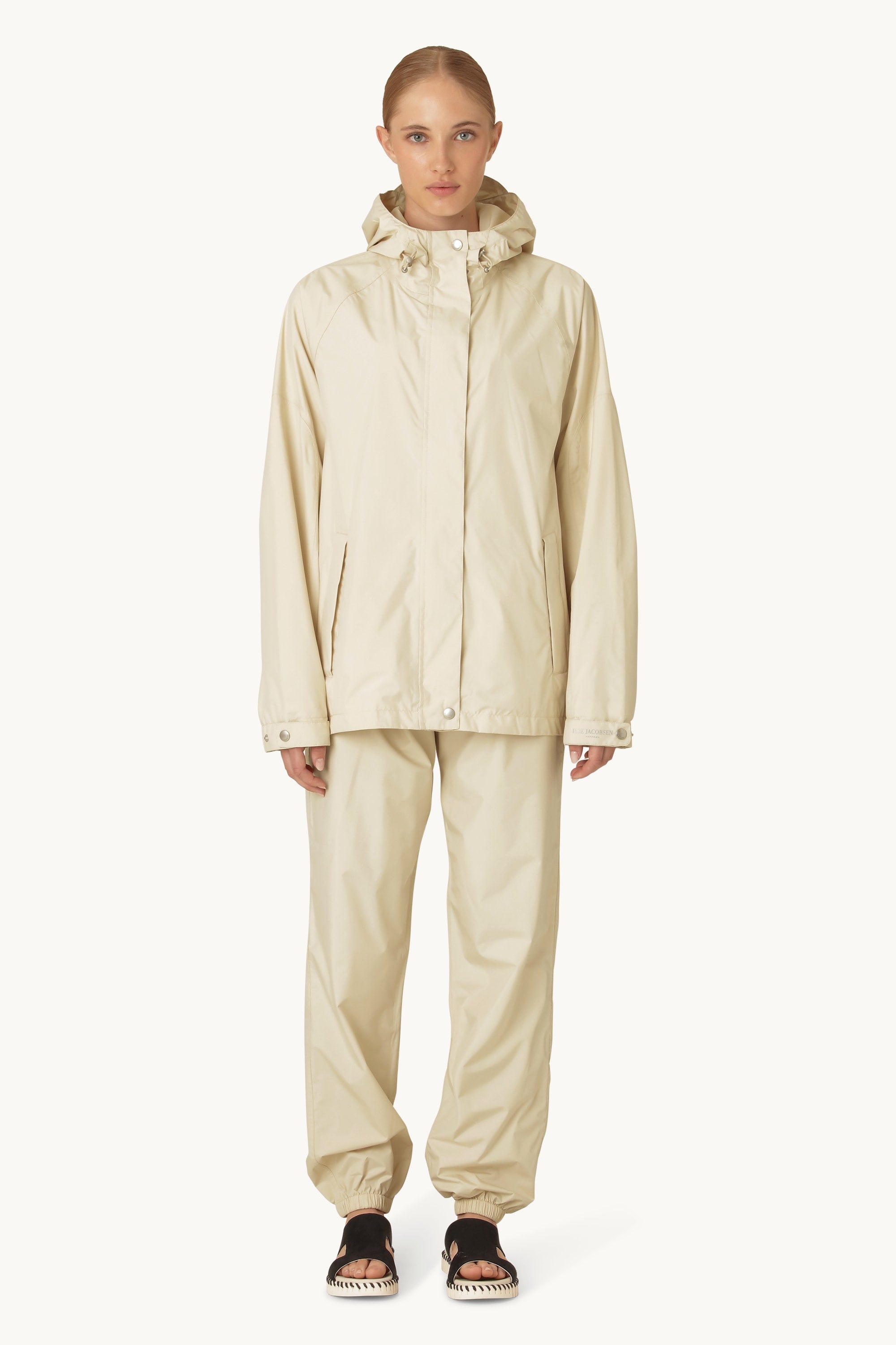 Veste de pluie - Sable blanchi