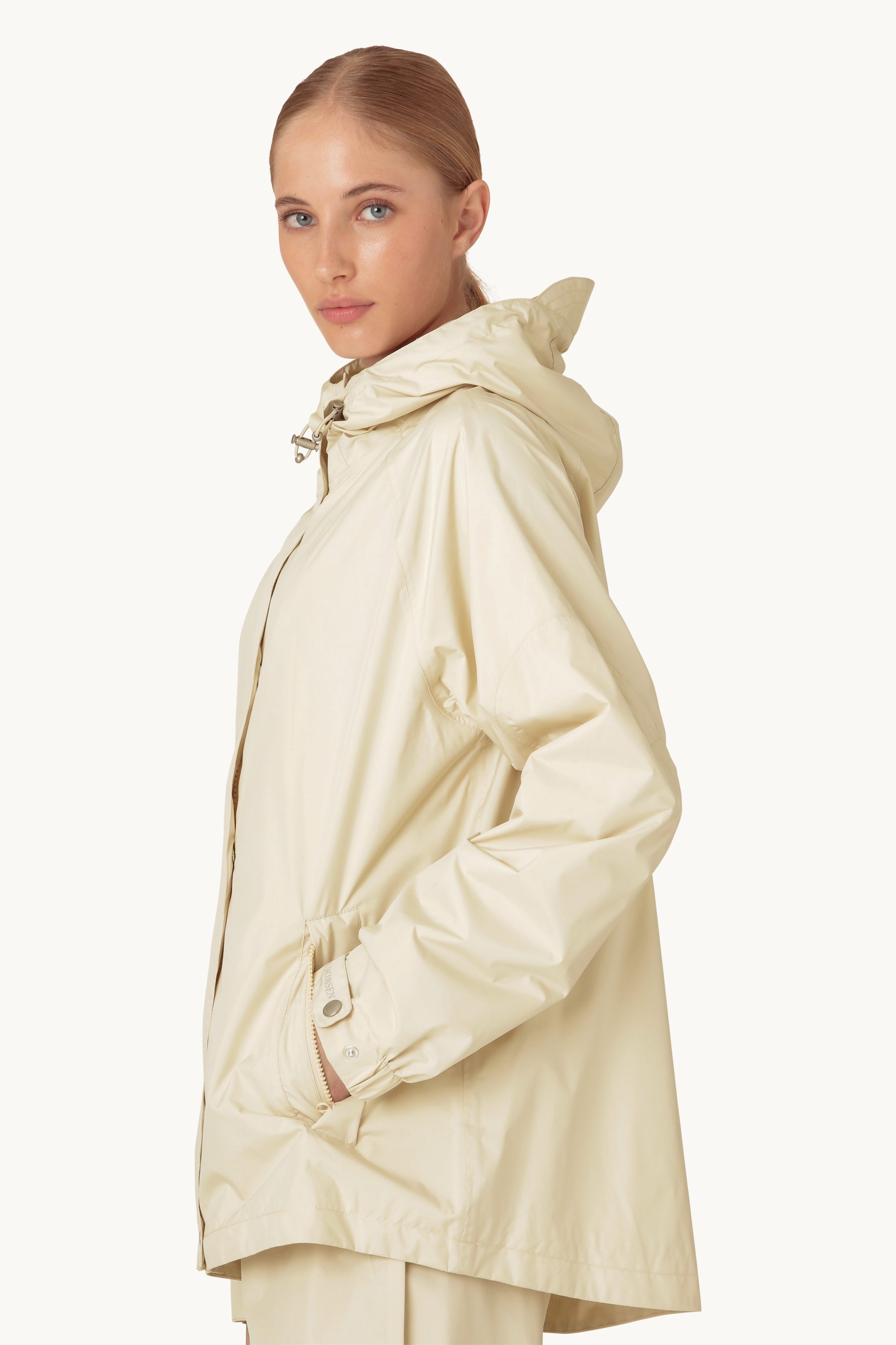 Veste de pluie - Sable blanchi