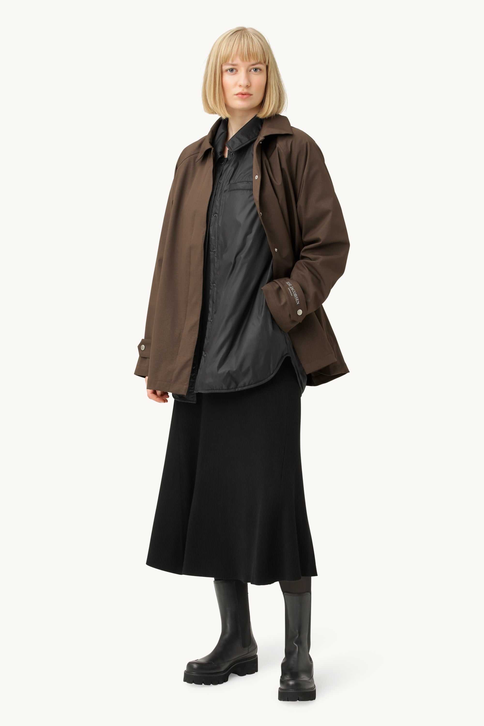 Veste de pluie - Marron Chocolat