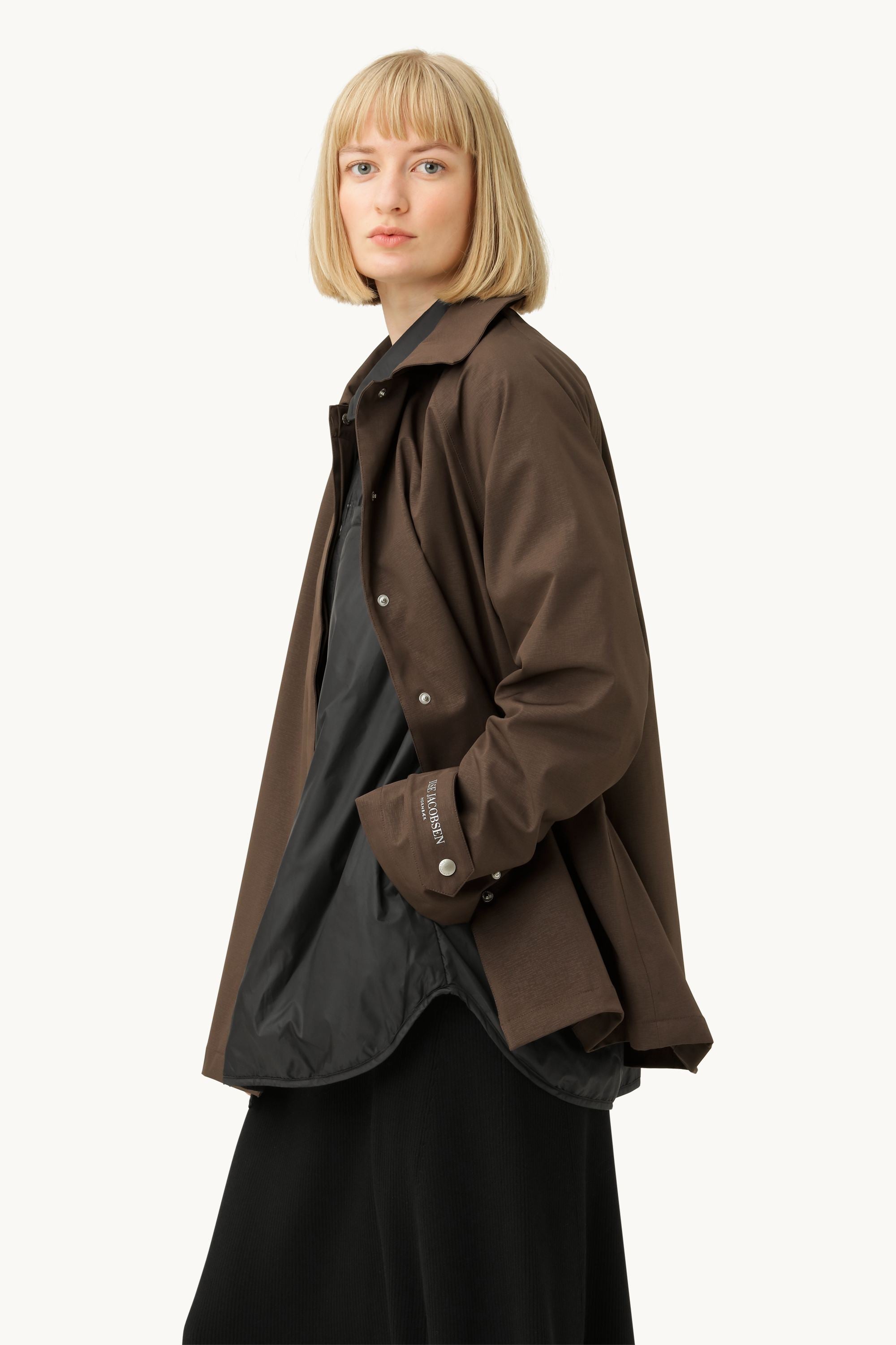 Veste de pluie - Marron Chocolat