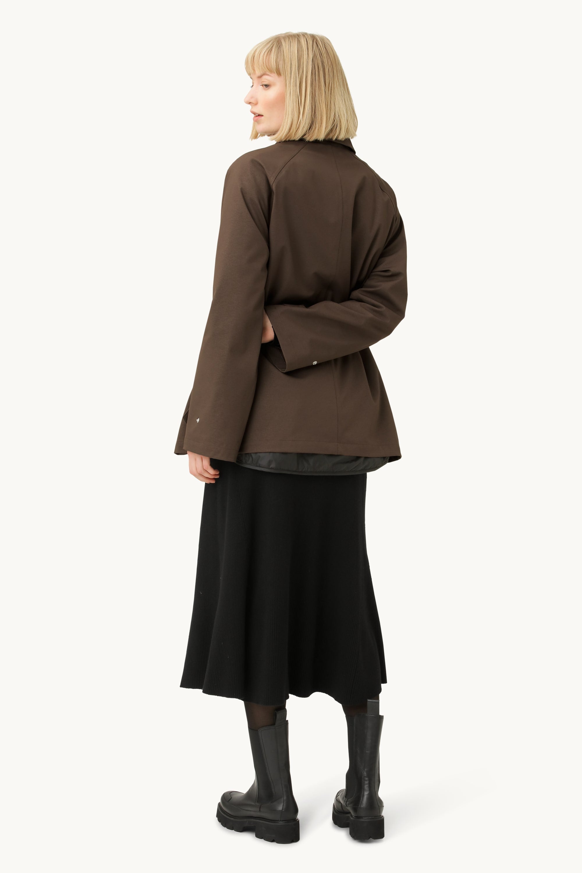 Veste de pluie - Marron Chocolat
