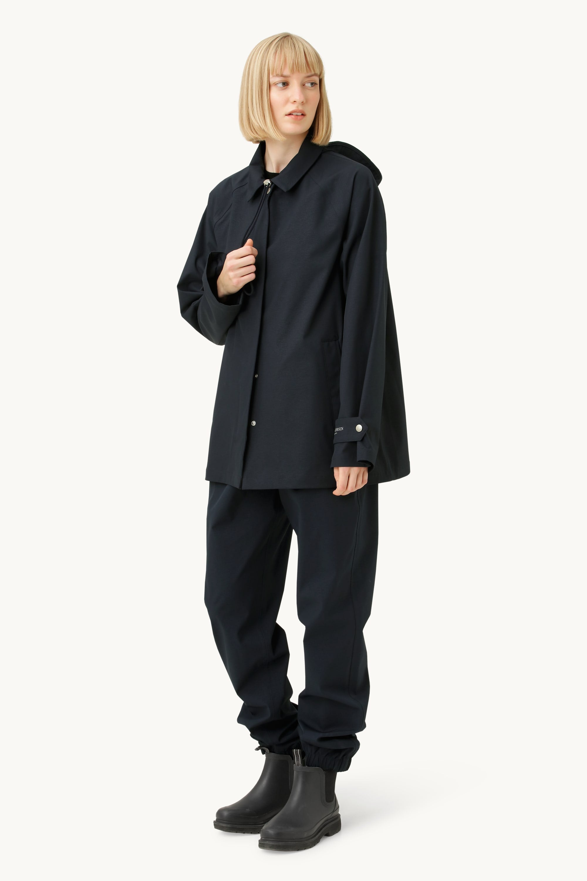 Veste de pluie - Indigo foncé