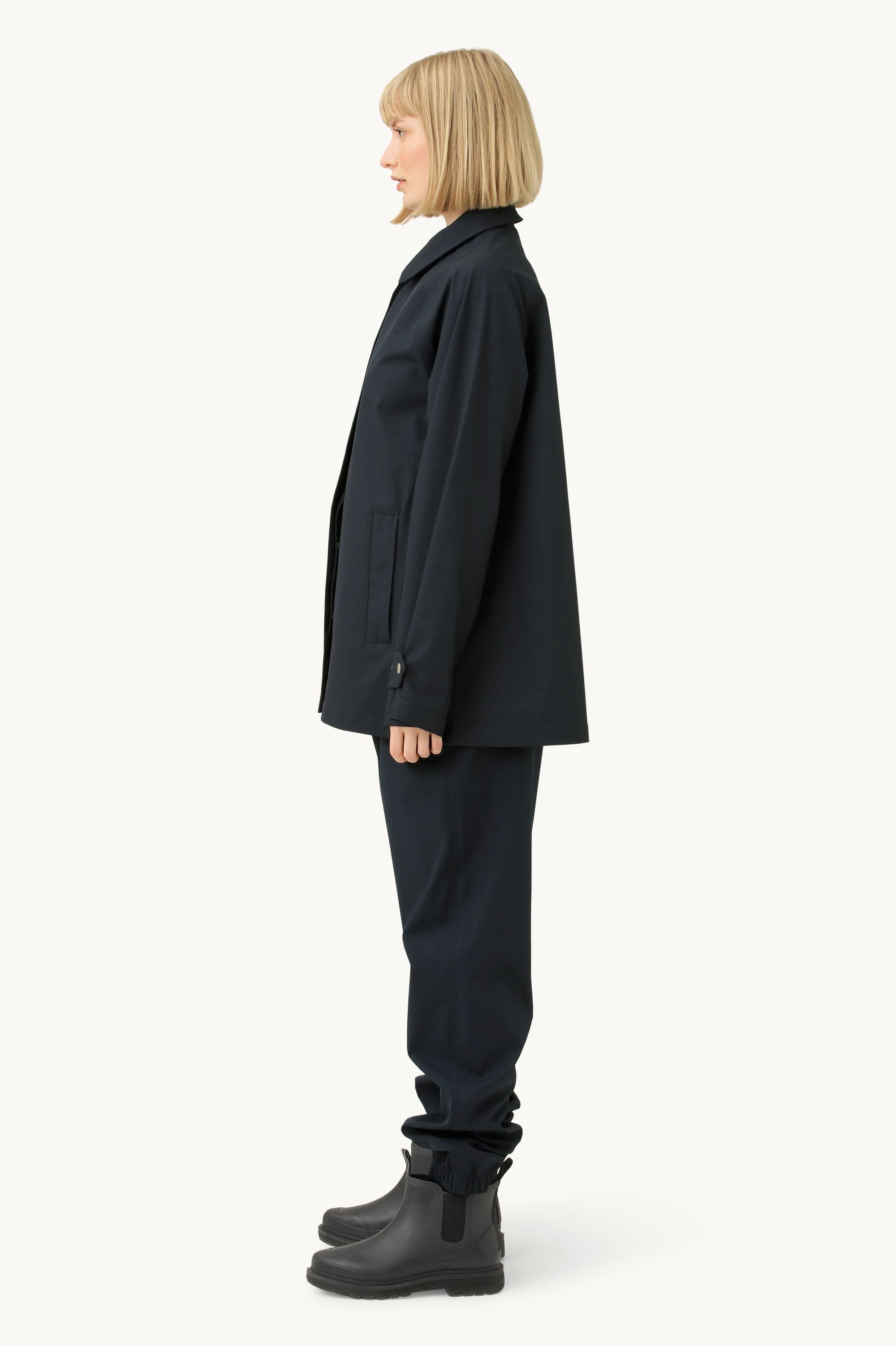 Veste de pluie - Indigo foncé