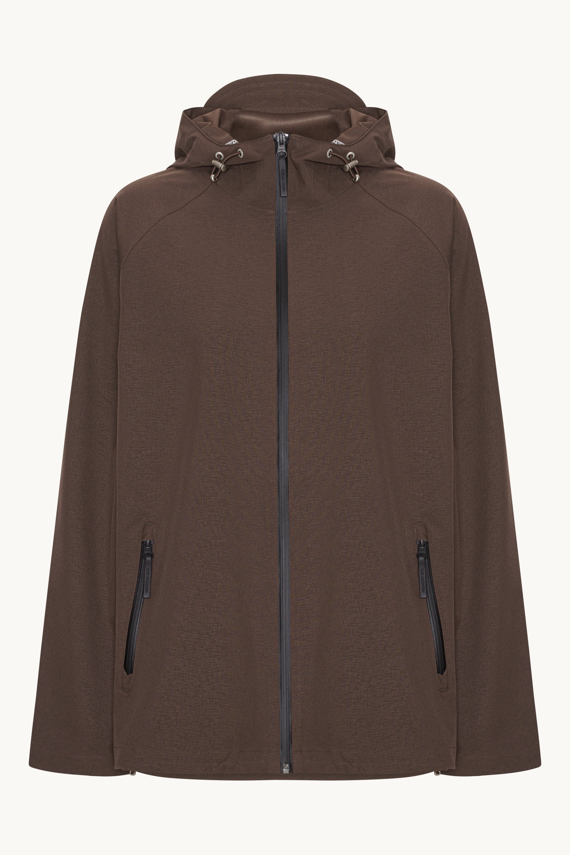 Veste de pluie - Brun chocolat