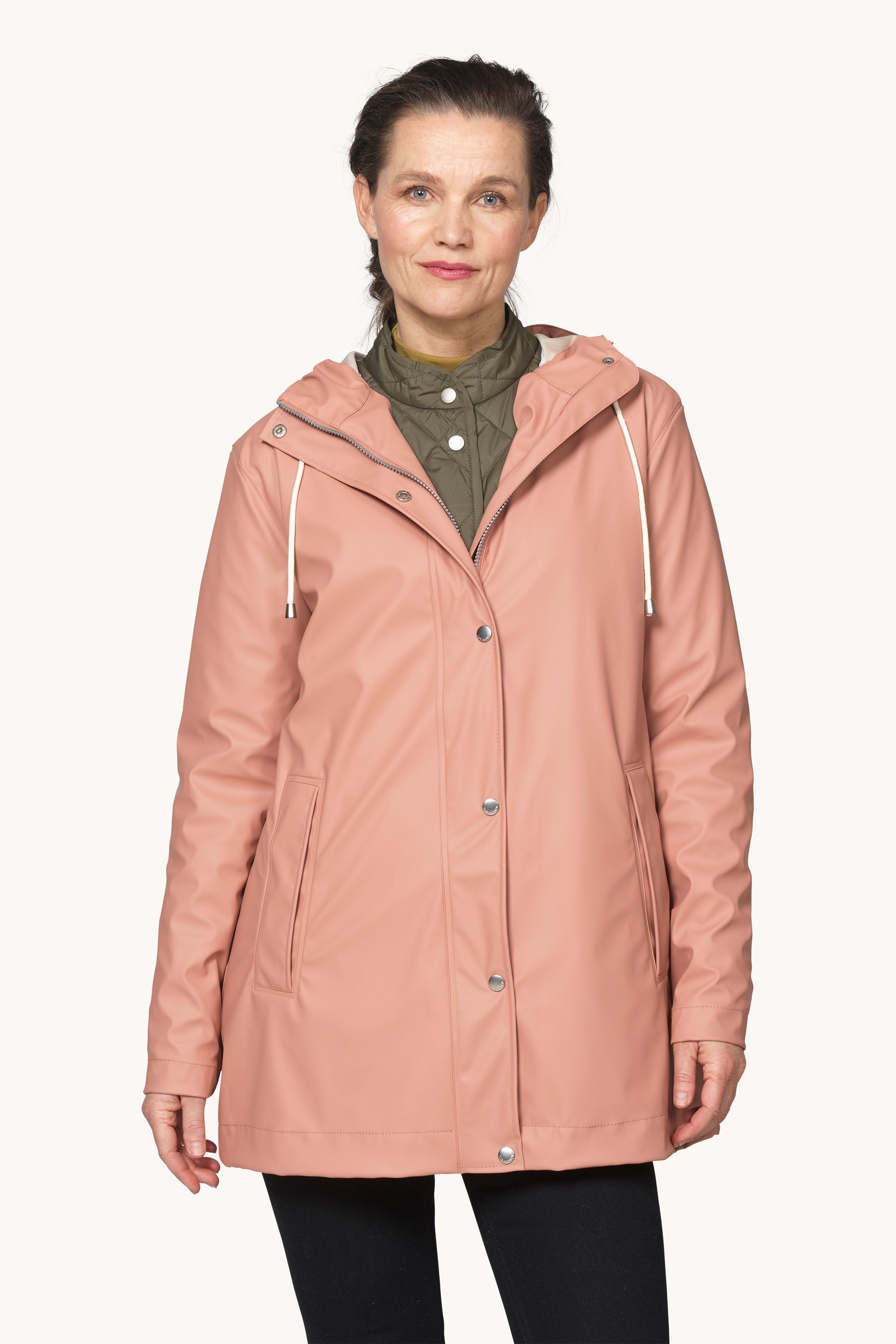 Light Raincoat - Ash Rose