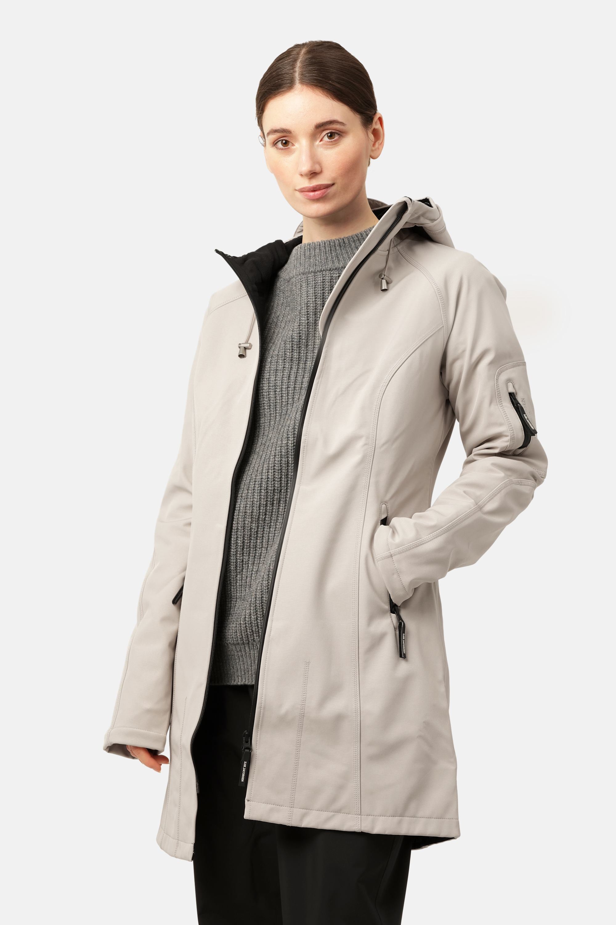 Softshell Raincoat - Chateau Gray