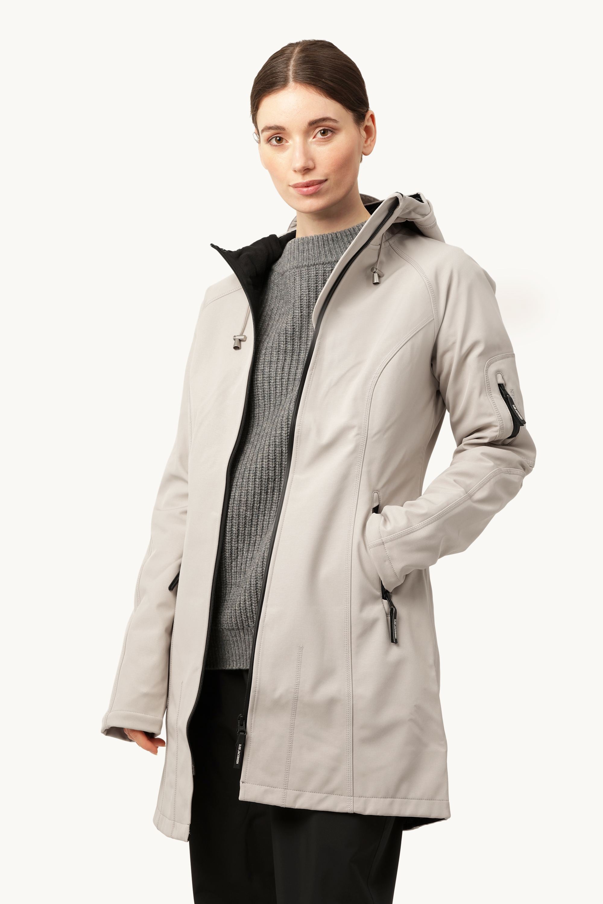 Softshell Raincoat - Chateau Gray