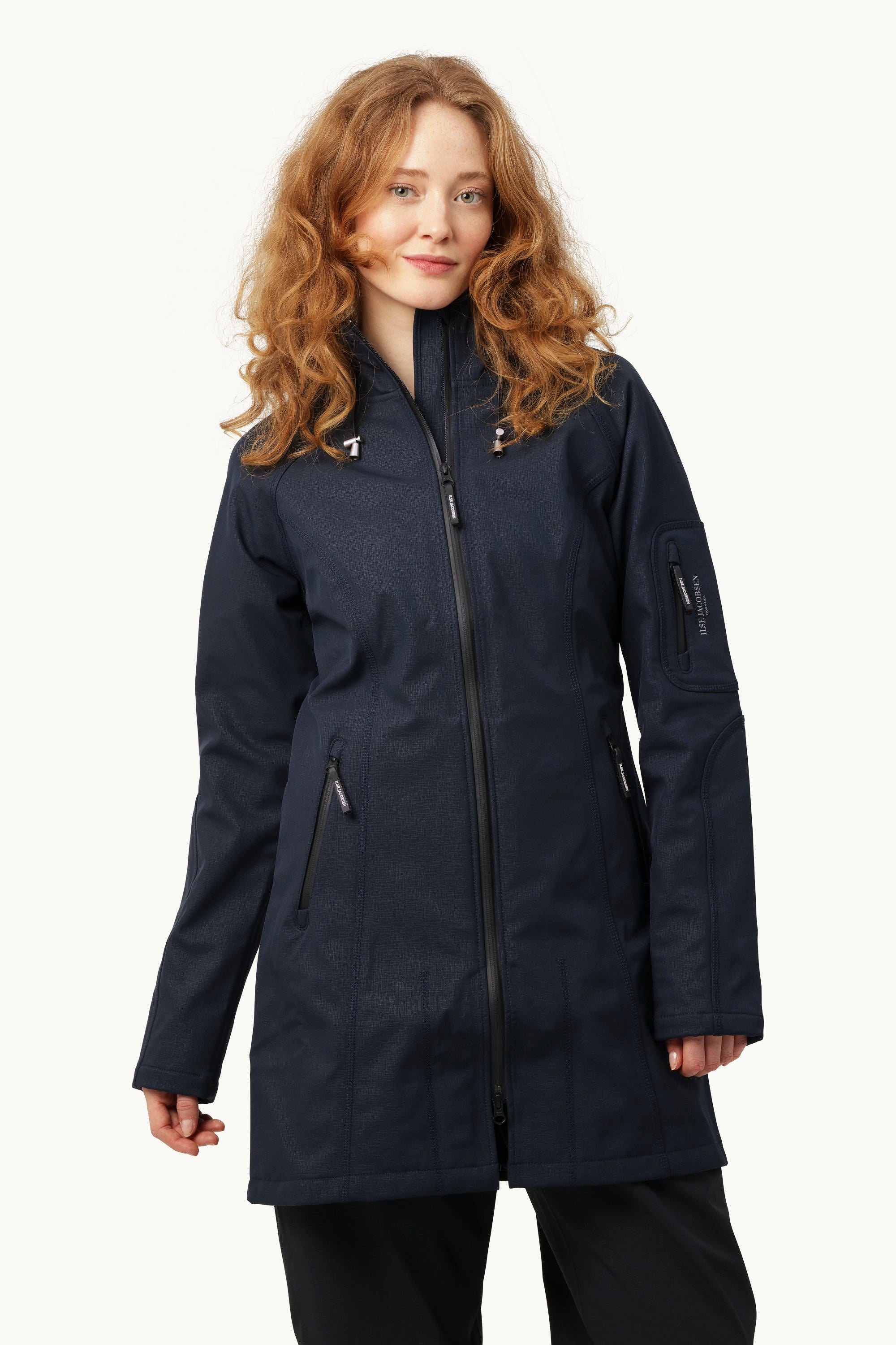 Softshell Raincoat - Dark Indigo