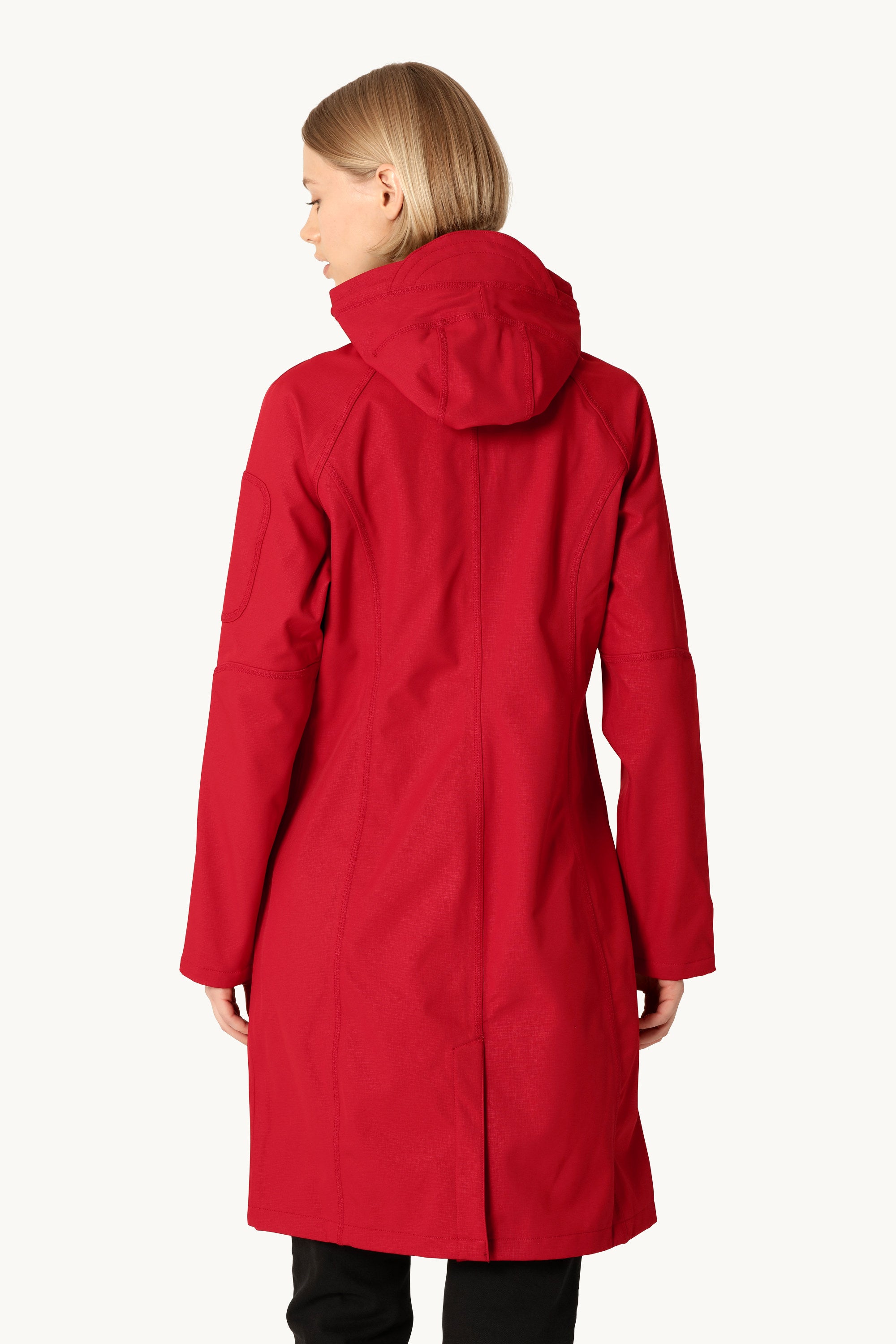 Long Softshell Raincoat - Fire