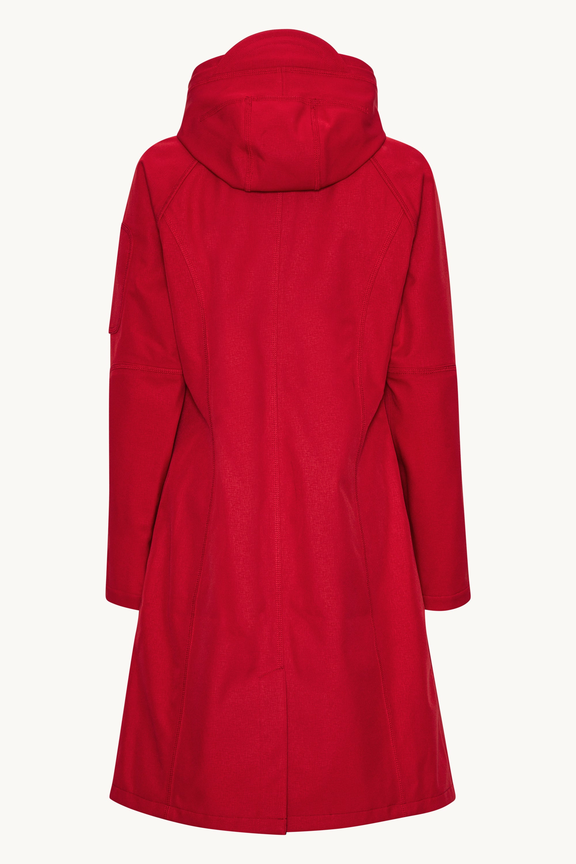 Long Softshell Raincoat - Fire