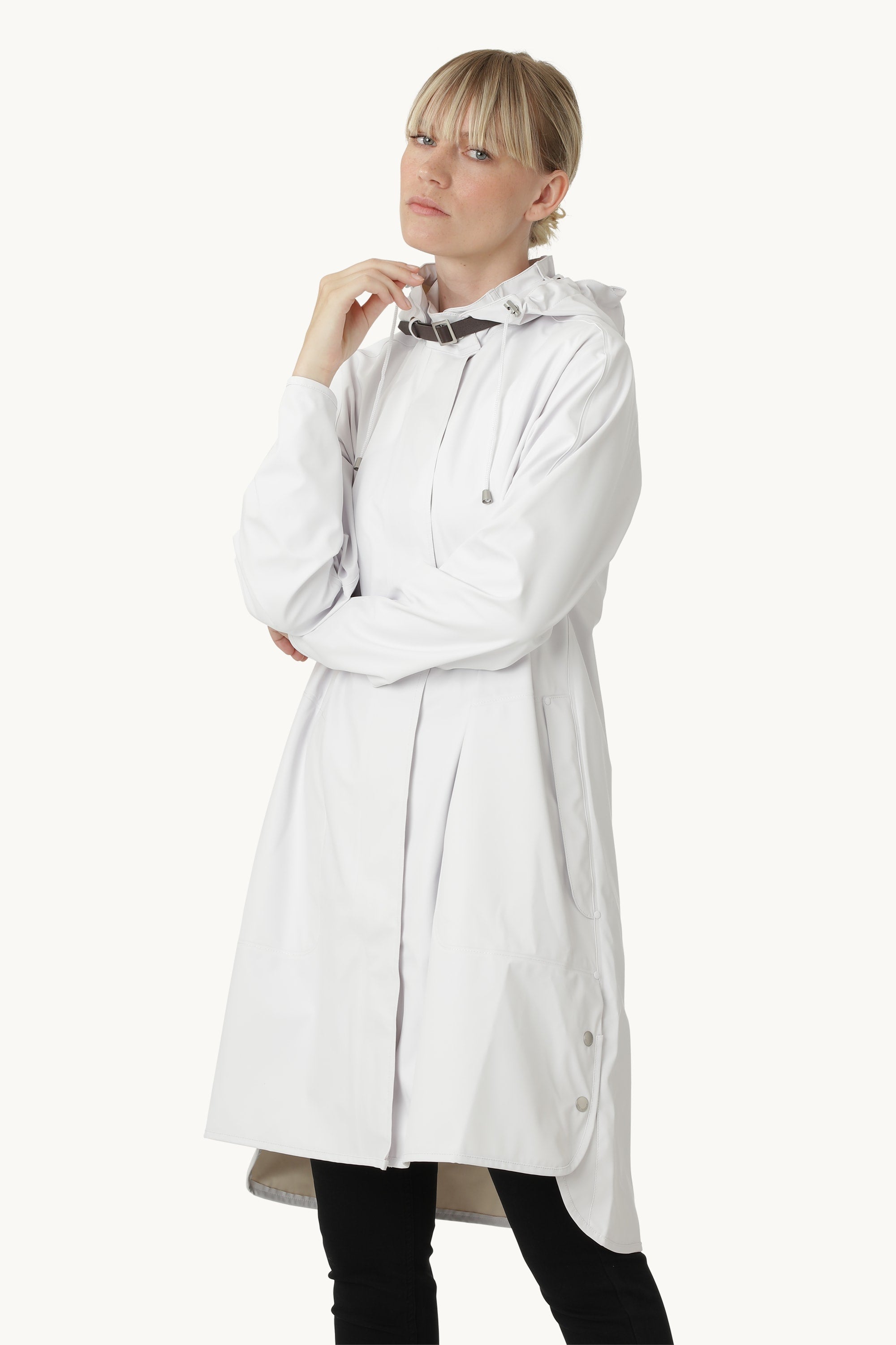 Light Raincoat - White