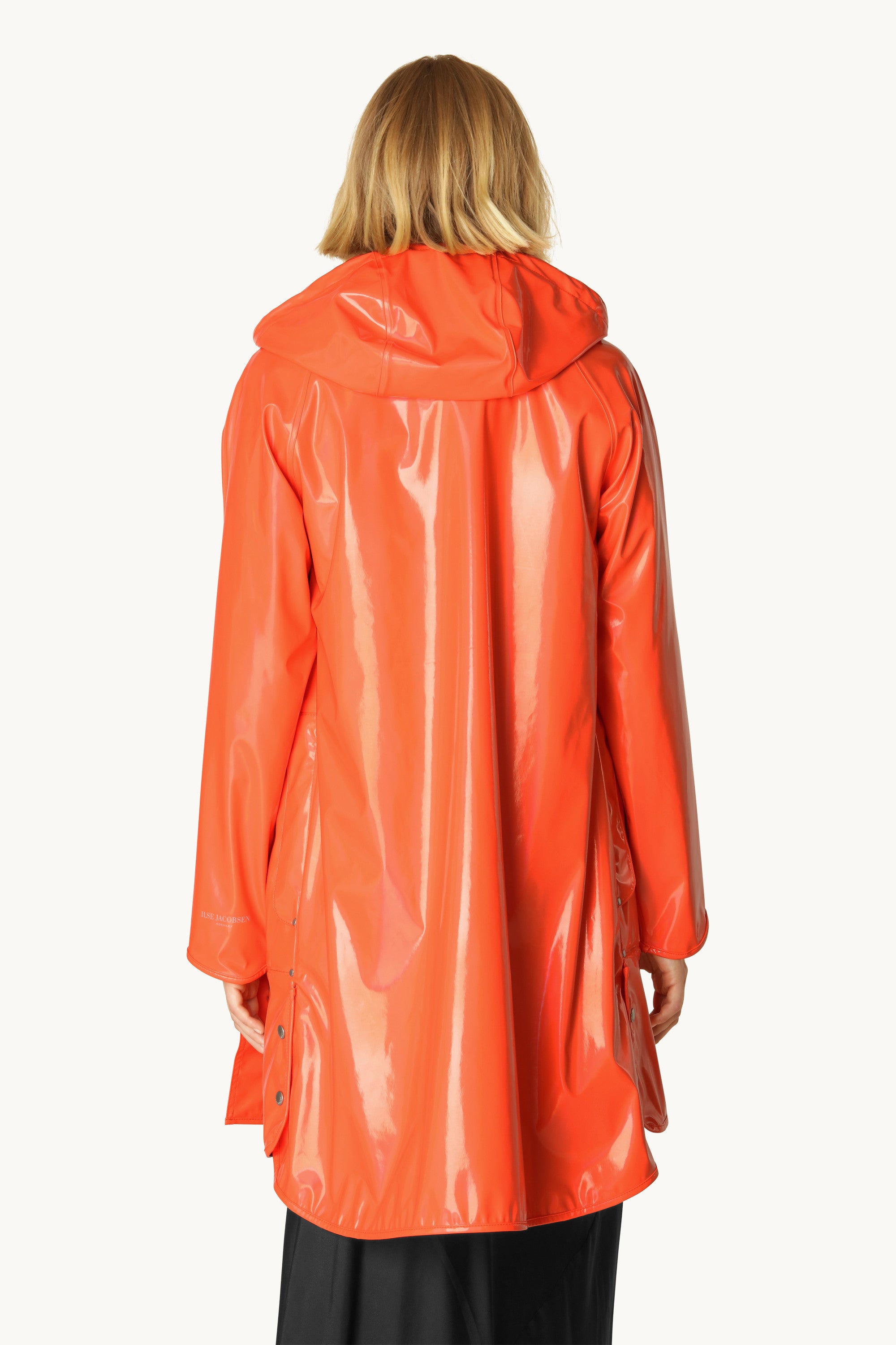 Imperméable Long - Orange Vif
