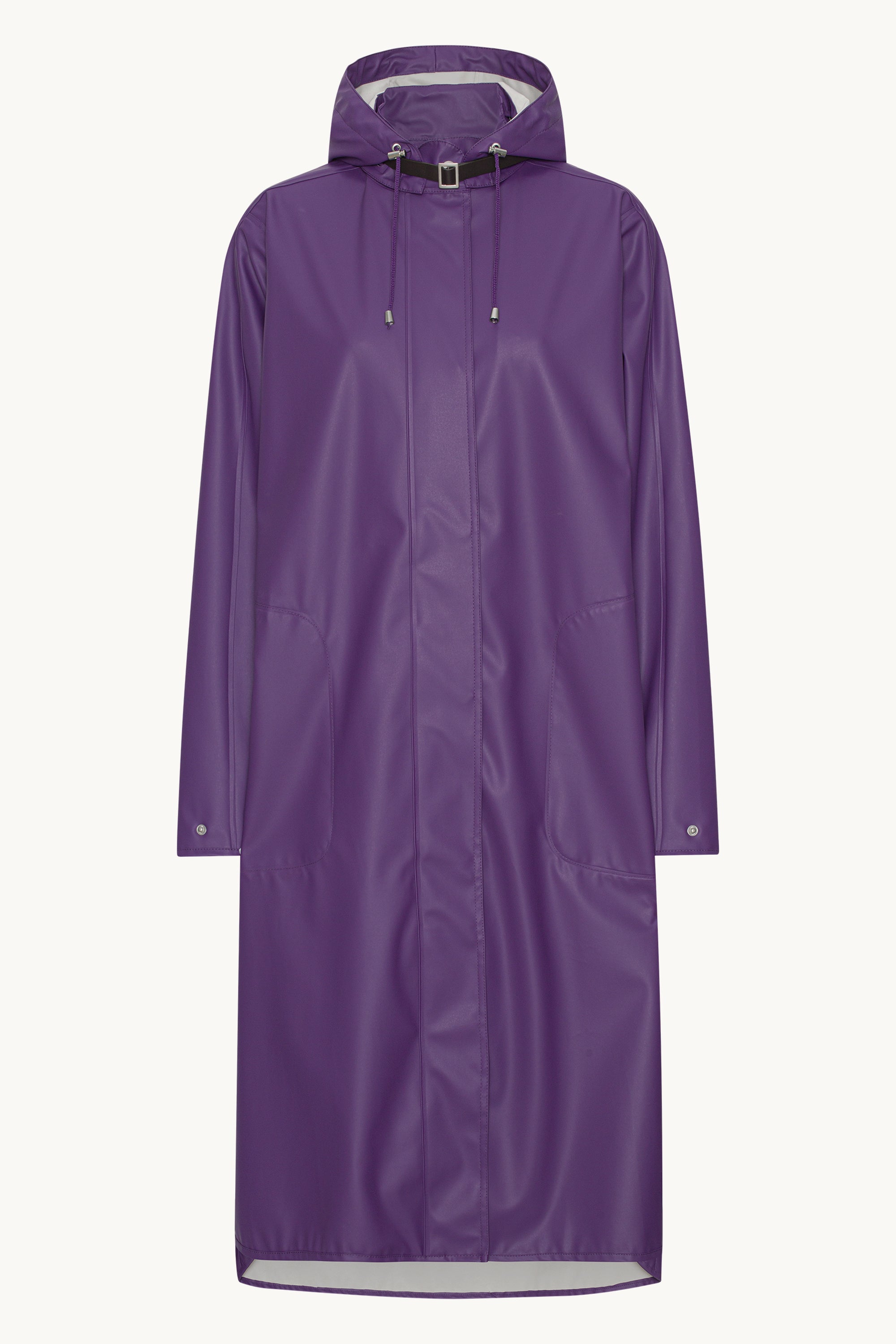 Long Light Raincoat - Purple Rain