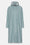 Long Light Raincoat - Blue Cloud