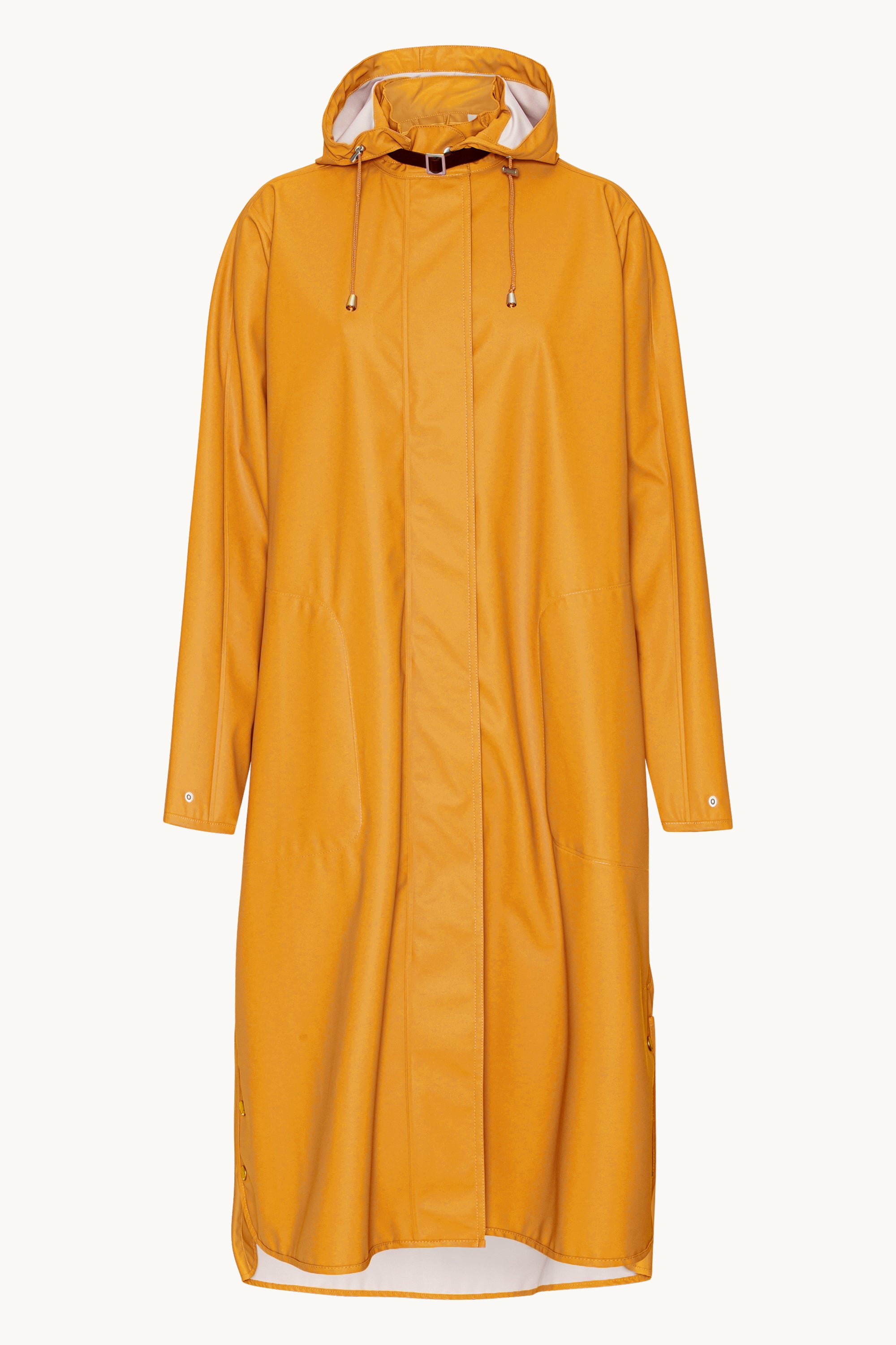 Long Light Raincoat - Dijon