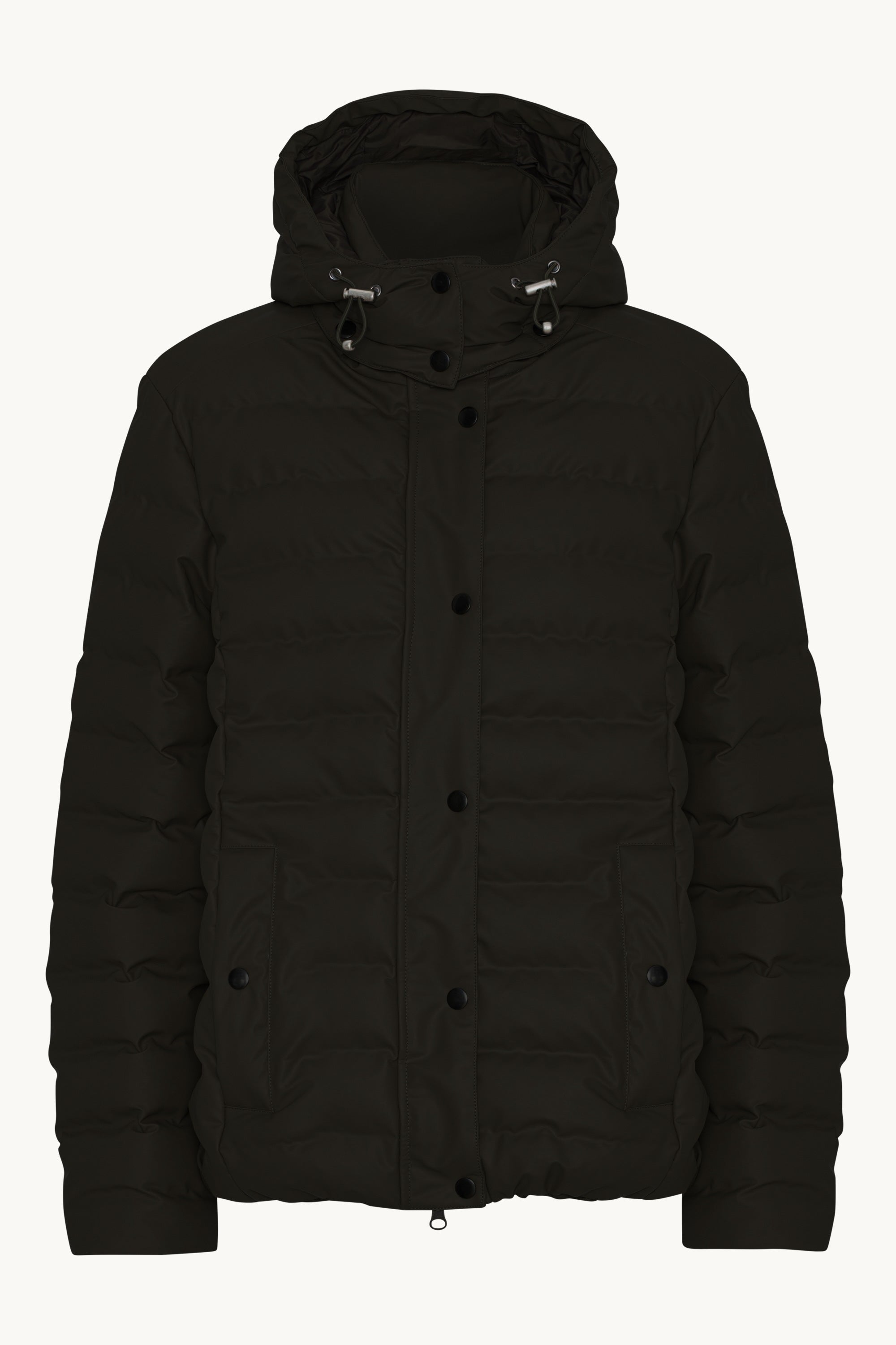 Veste de pluie rembourrée - Noir