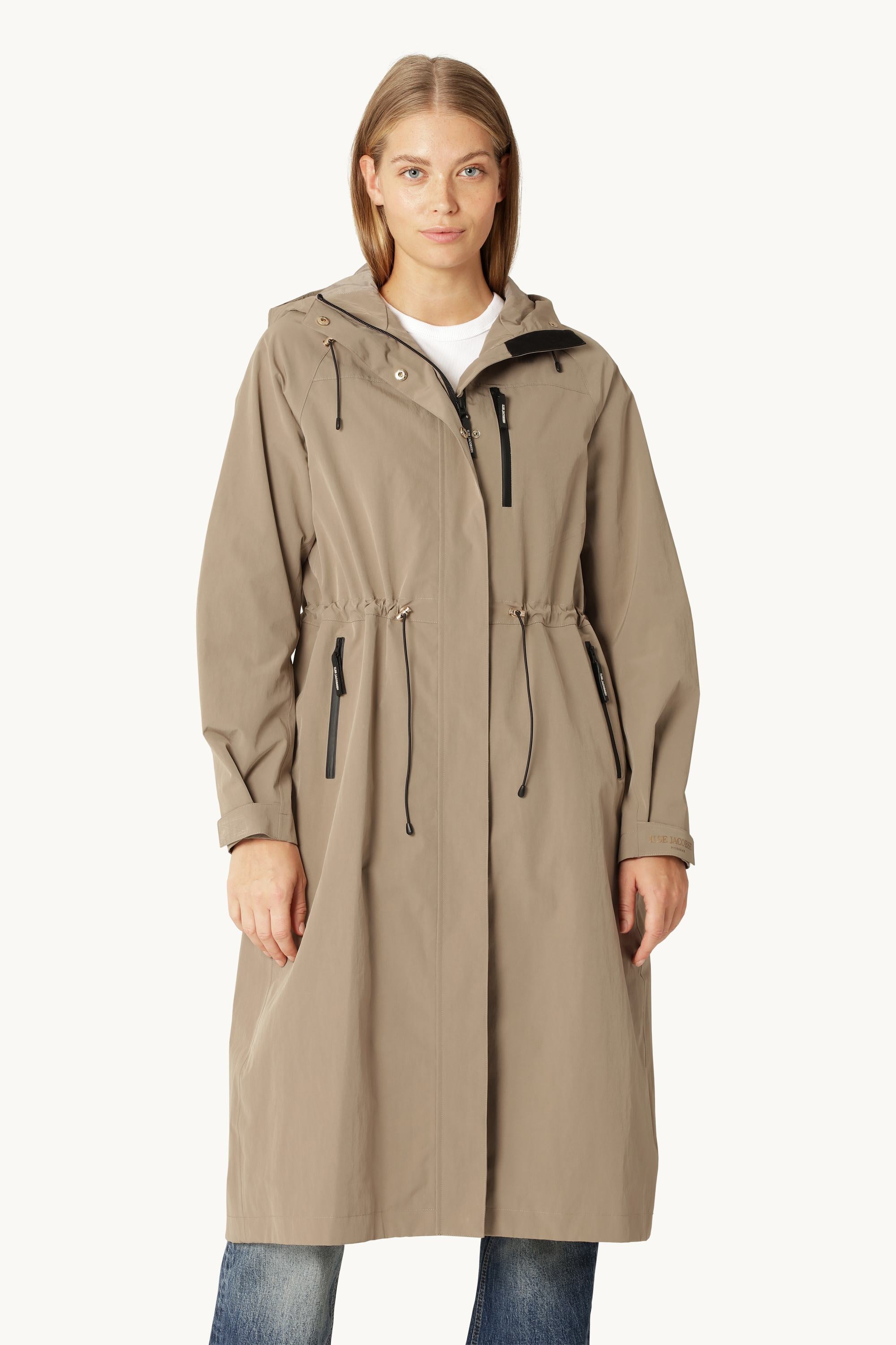 Imperméable Technique Long - Greige