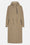 Technical Long Raincoat - Greige