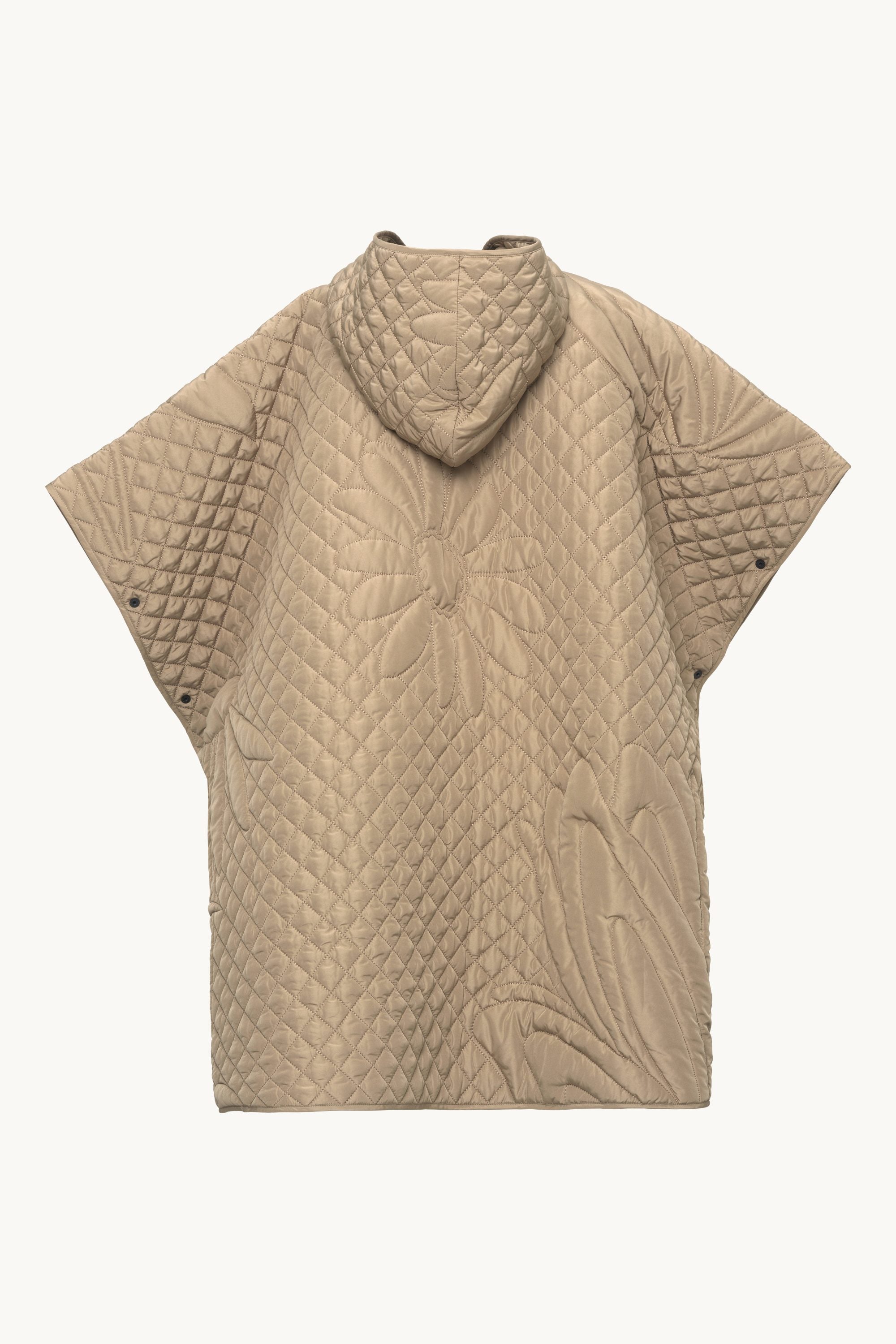Quilted Cape - Sepia Tint