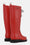 Bottes Longues En Caoutchouc - Rouge Foncé