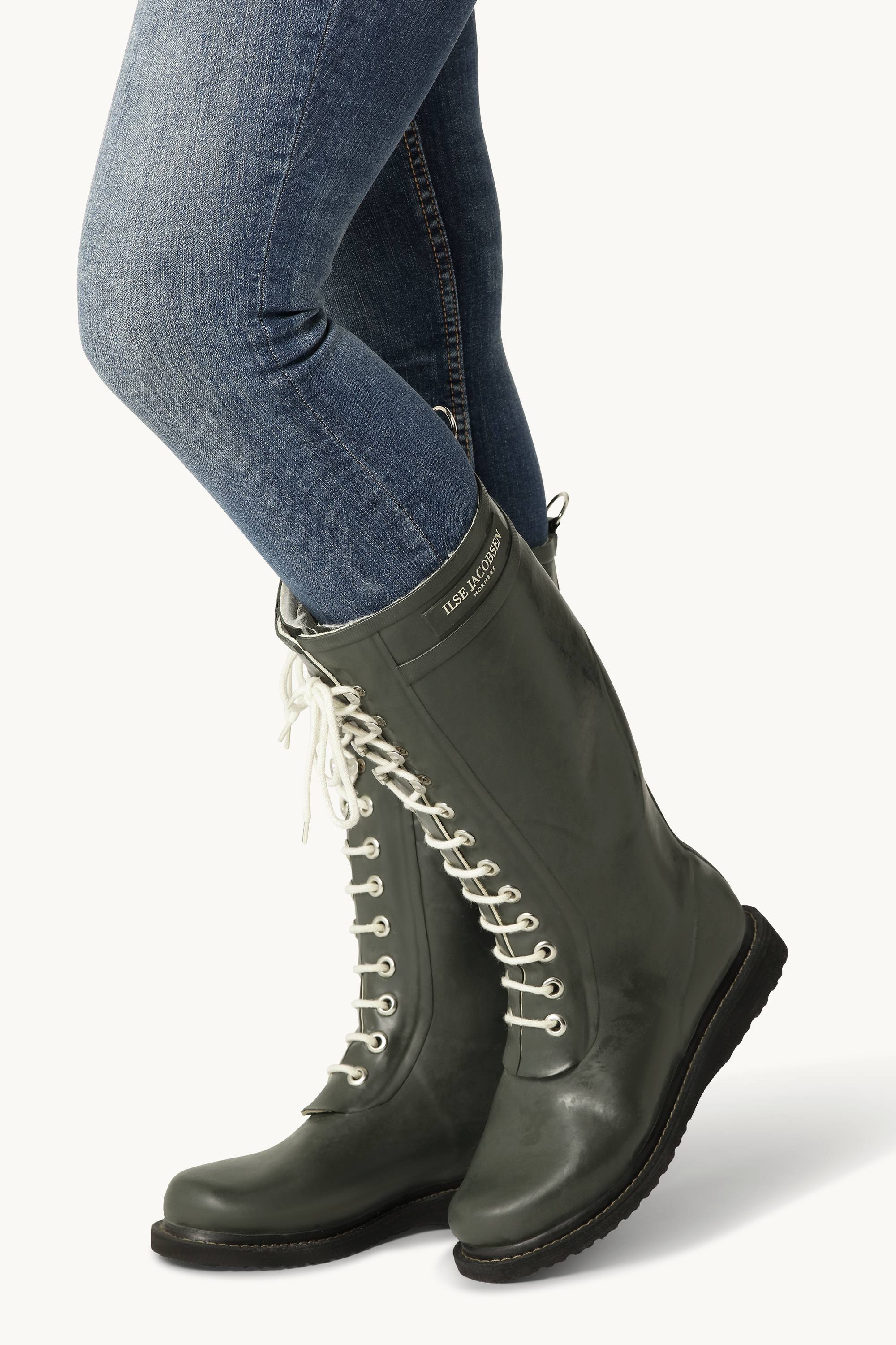 Bottes Longues En Caoutchouc - Armée