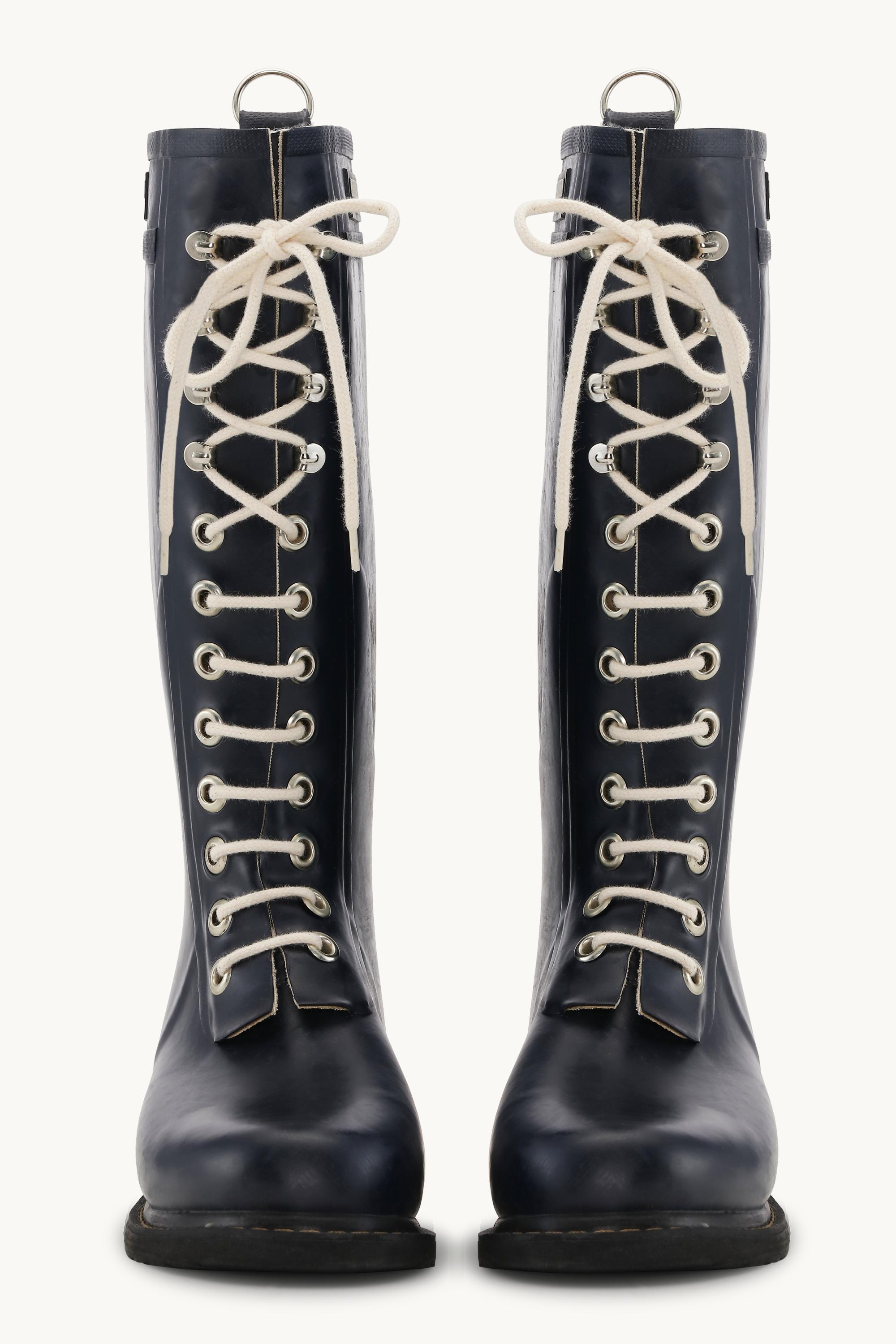 Bottes Longues En Caoutchouc - Indigo Foncé