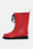 Bottes 3/4 en caoutchouc - Rouge Profond