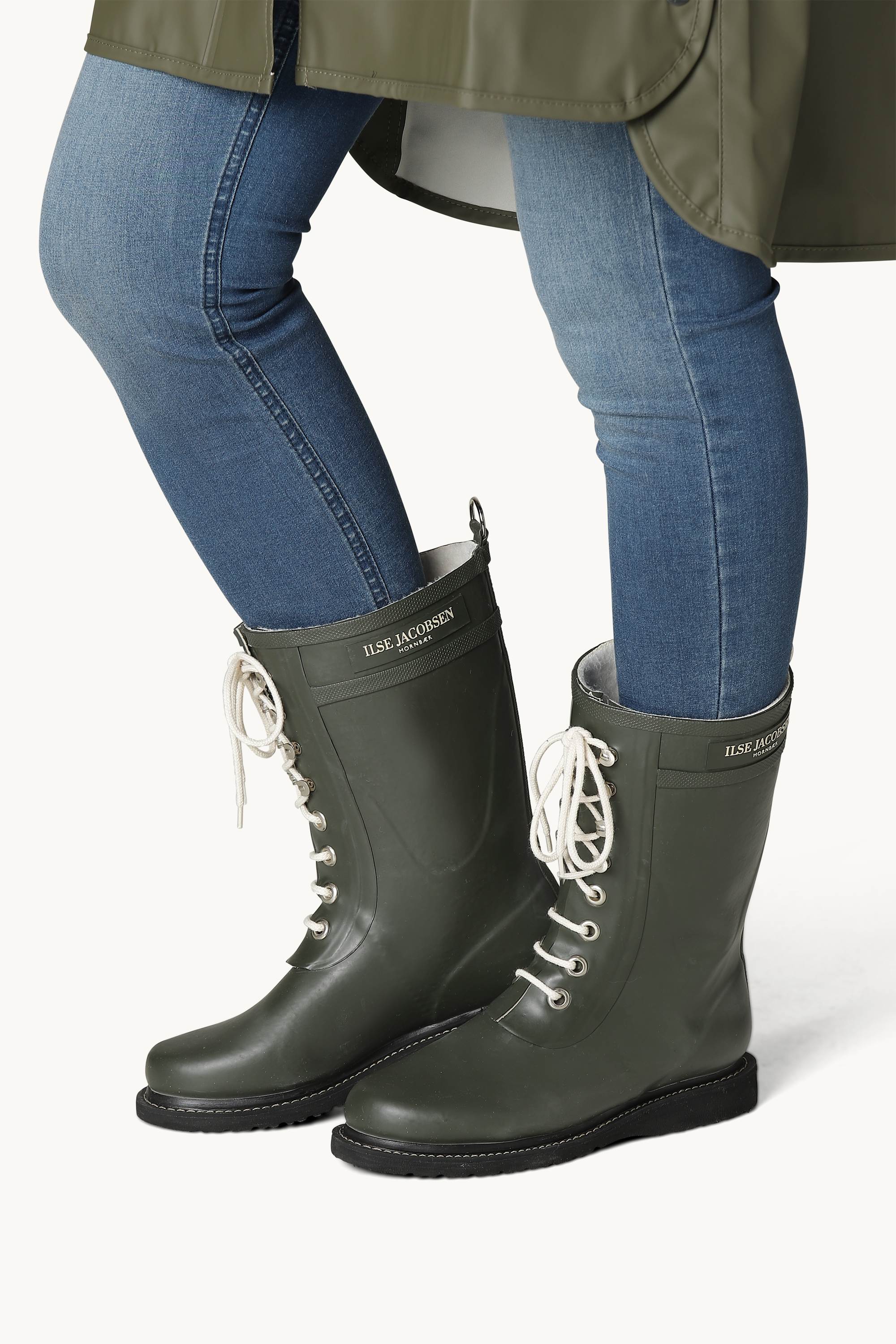 Bottes 3/4 en caoutchouc - Armée