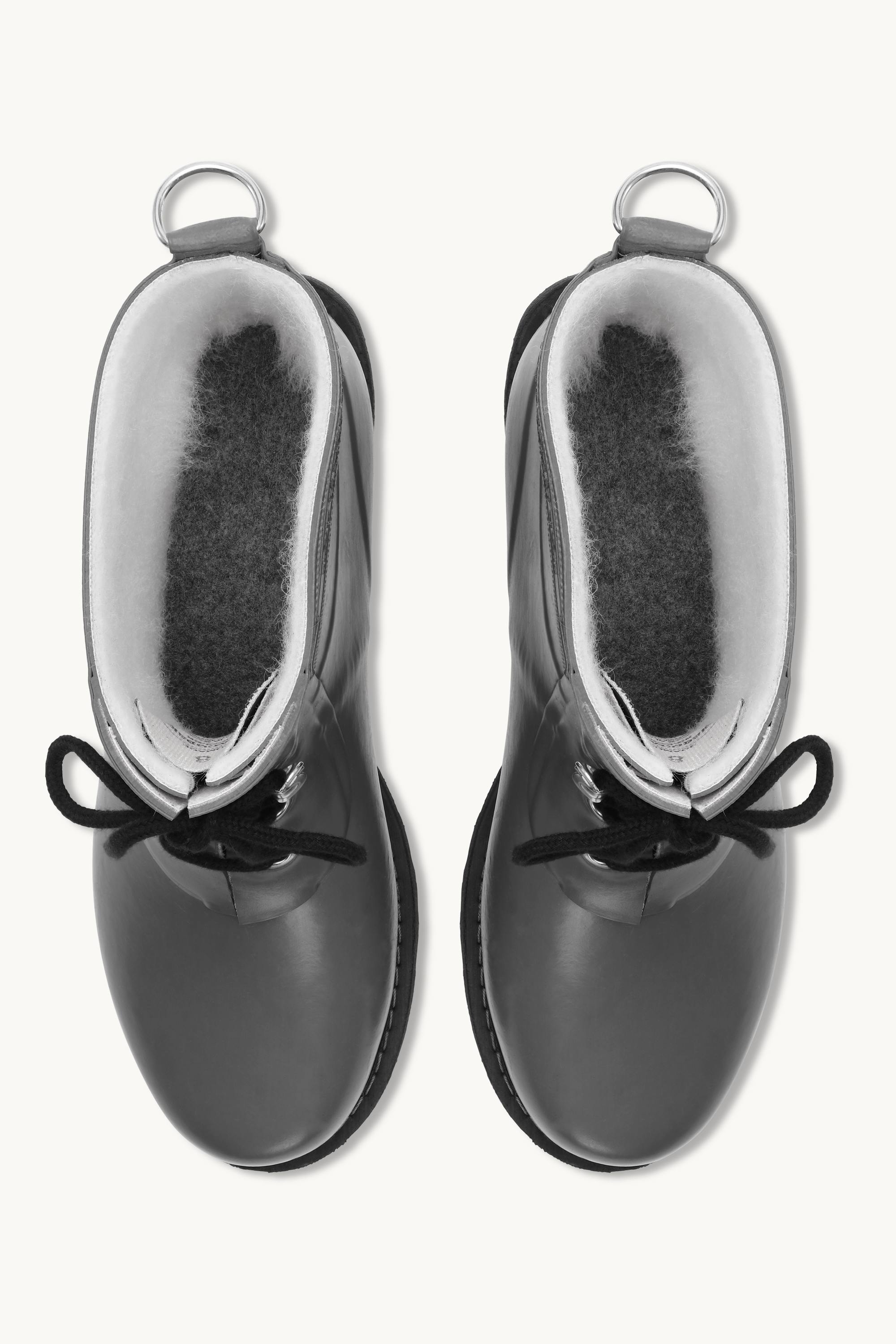 Bottes courtes en caoutchouc - Gris