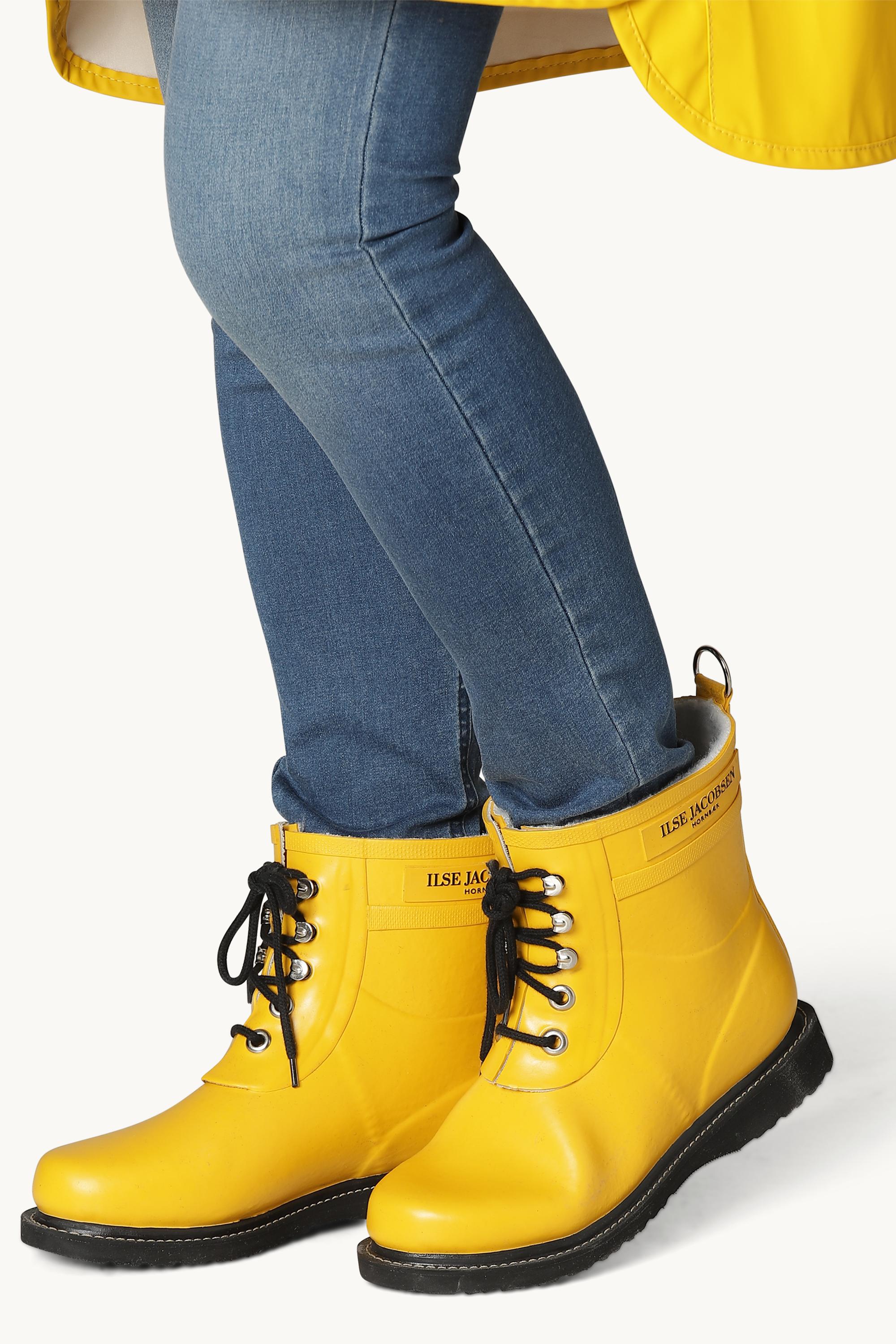 Bottes courtes en caoutchouc - Cyber Jaune