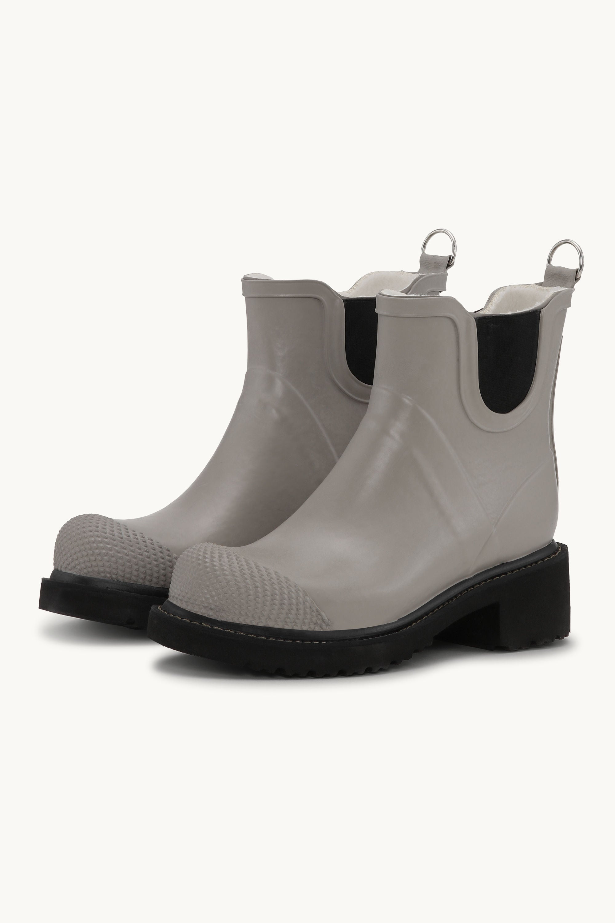 Bottes Courtes En Caoutchouc À Talon Haut - Atmosphère