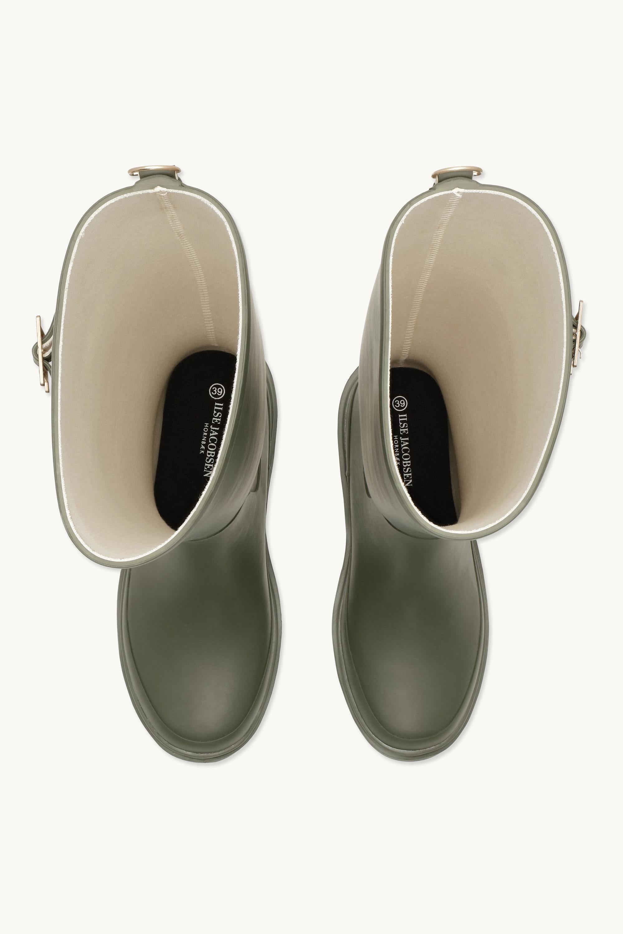 Long Rainboots - Army Army