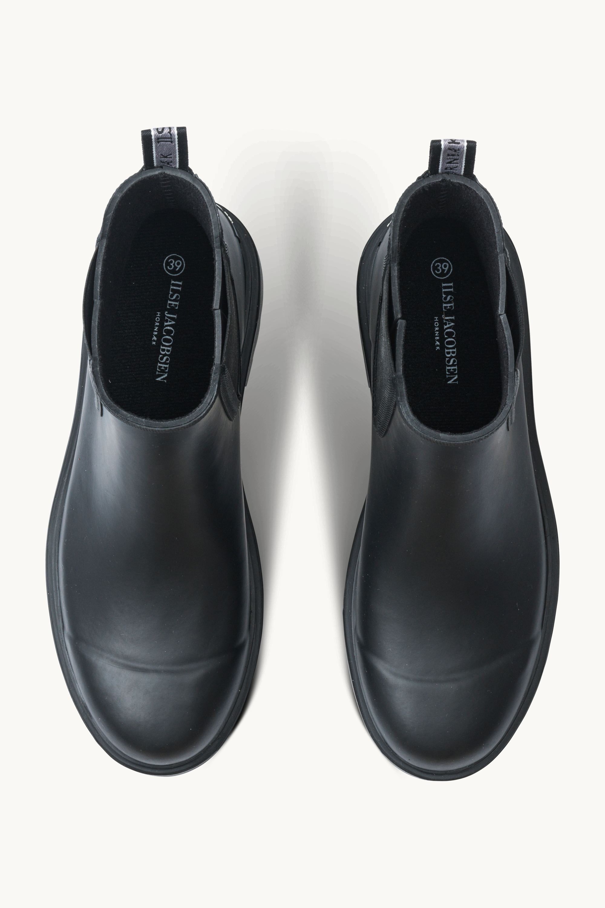 Chelsea Rain Boots - Black Black