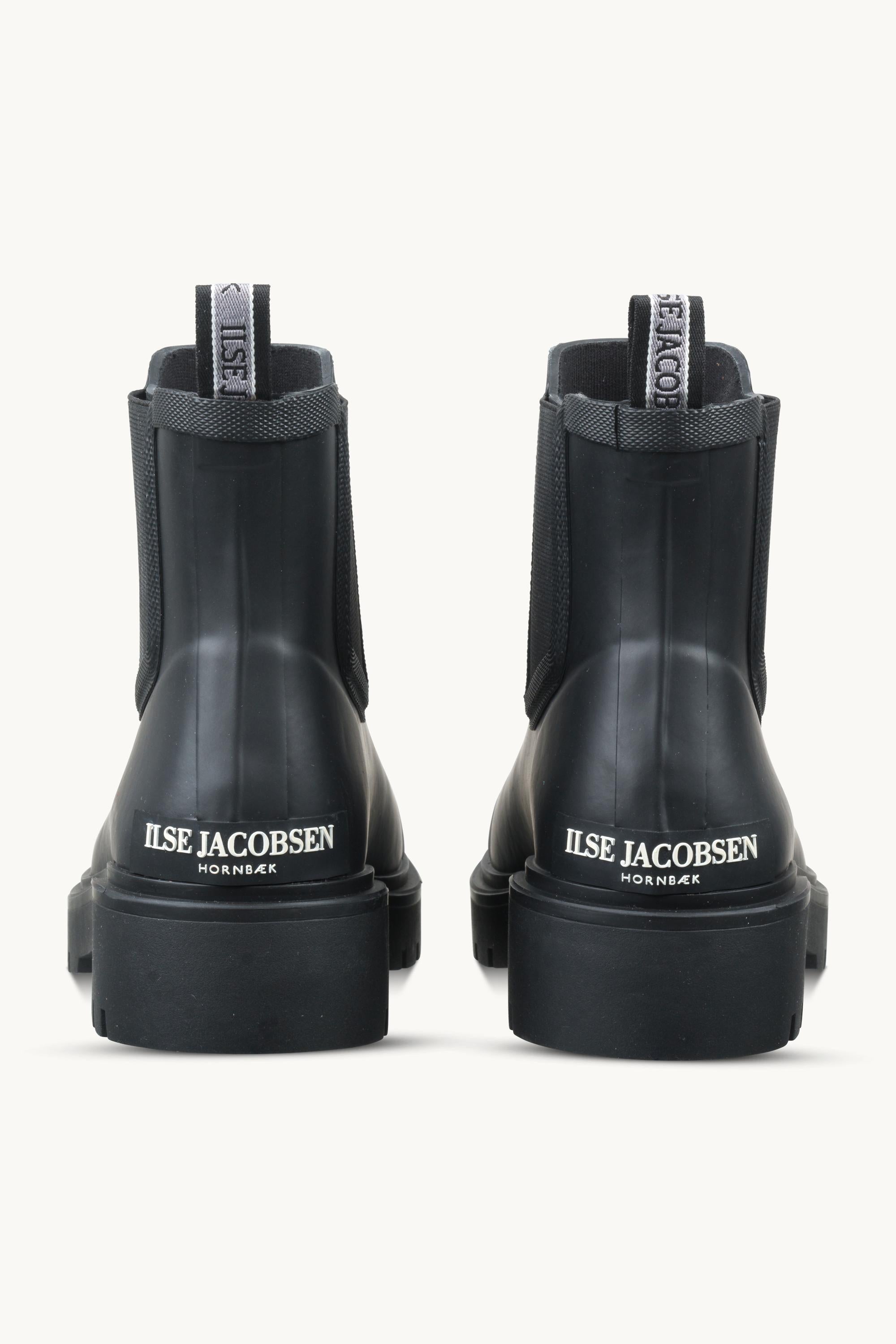 Chelsea Rain Boots - Black Black