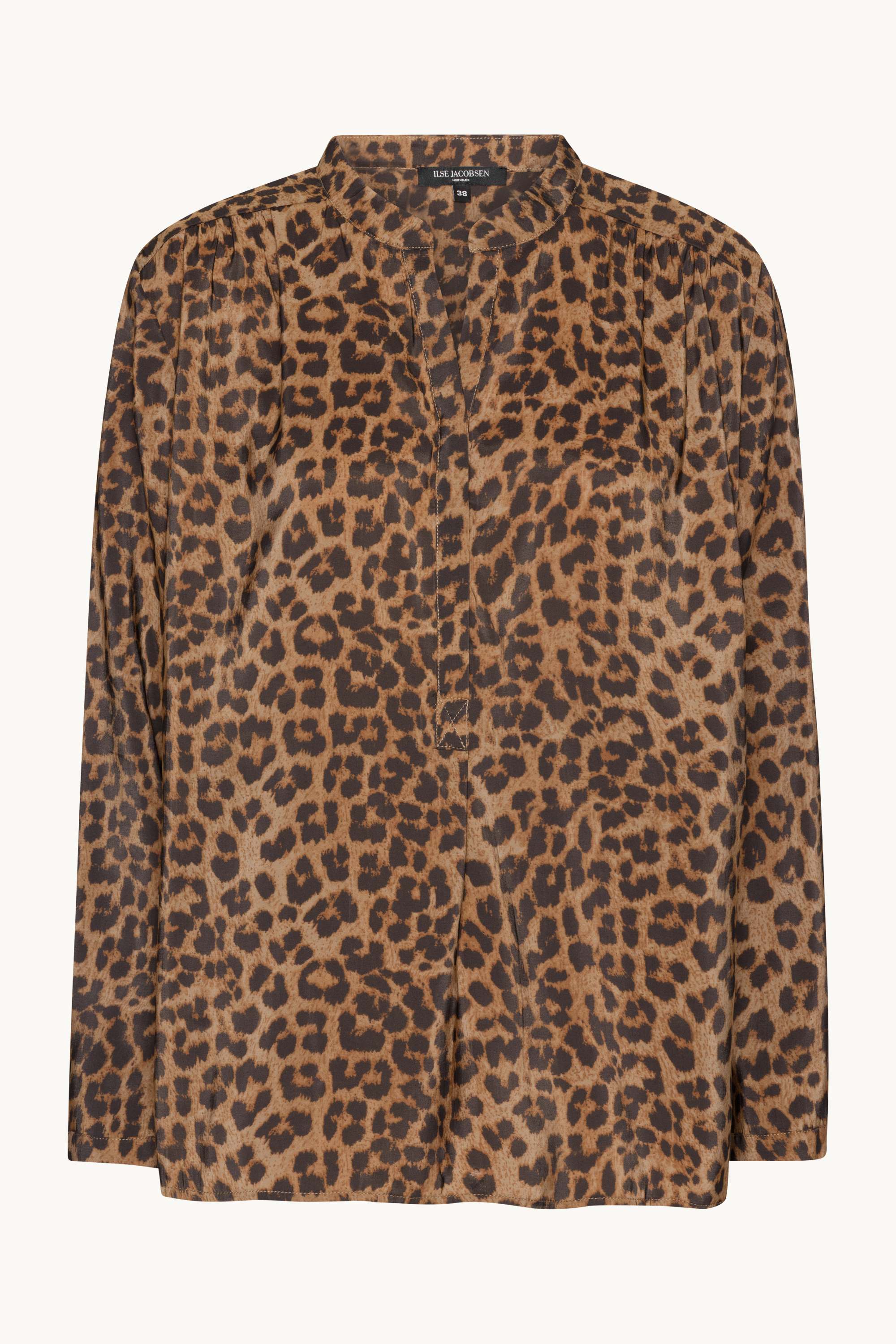 Long Sleeved Shirt With Half Placket - Animaa