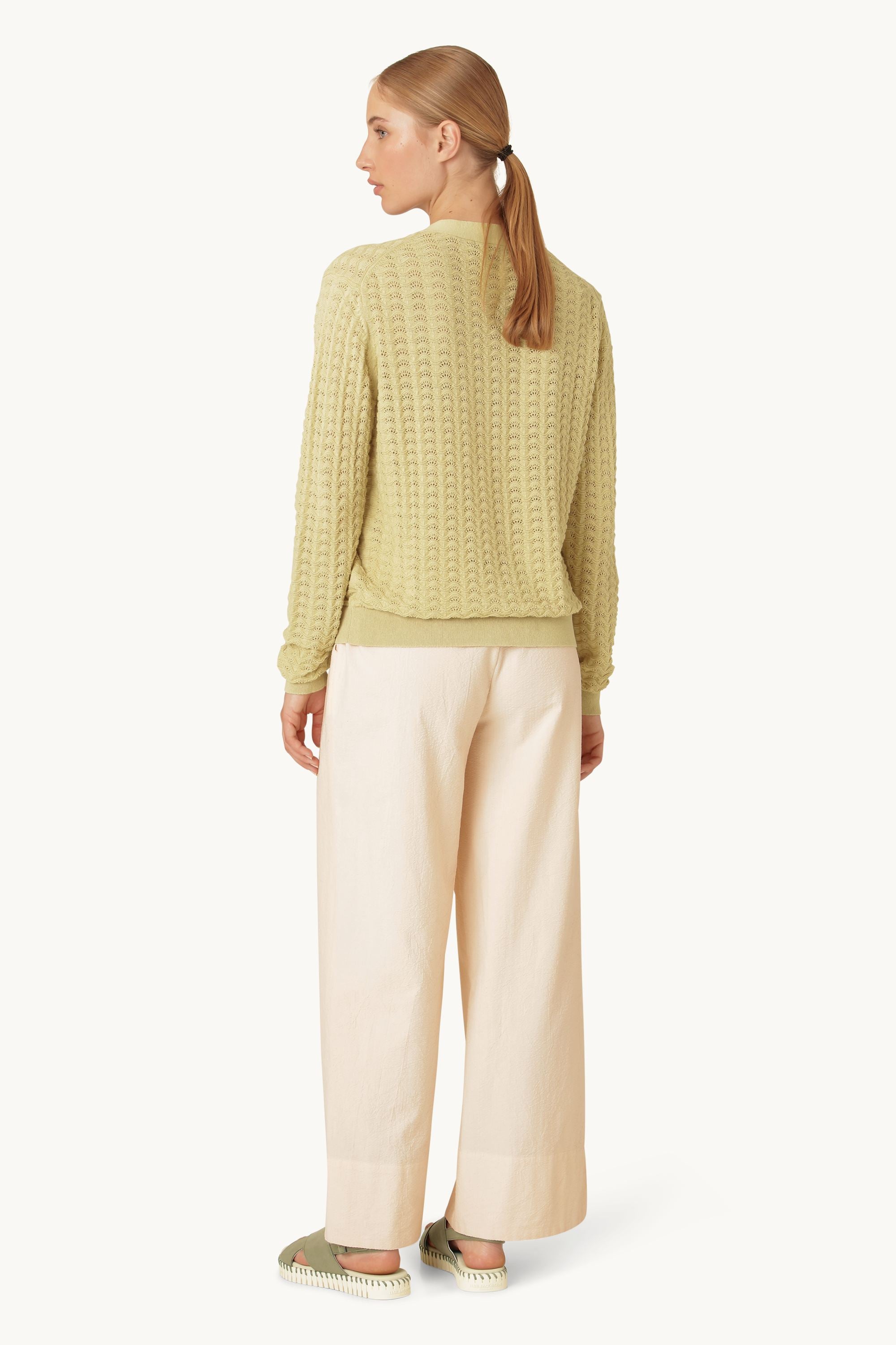 Cardigan - Herbe d'olivier