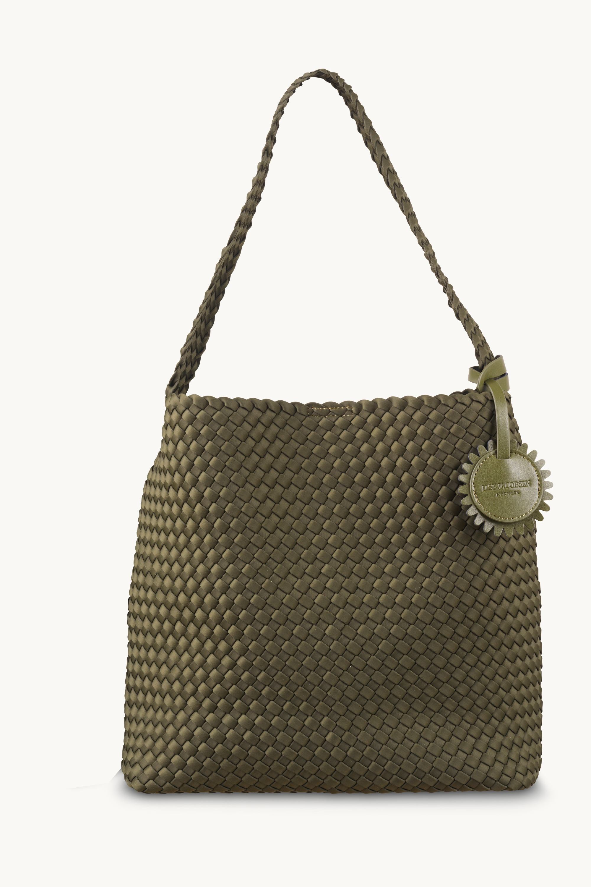 Woven Tote Bag - Army