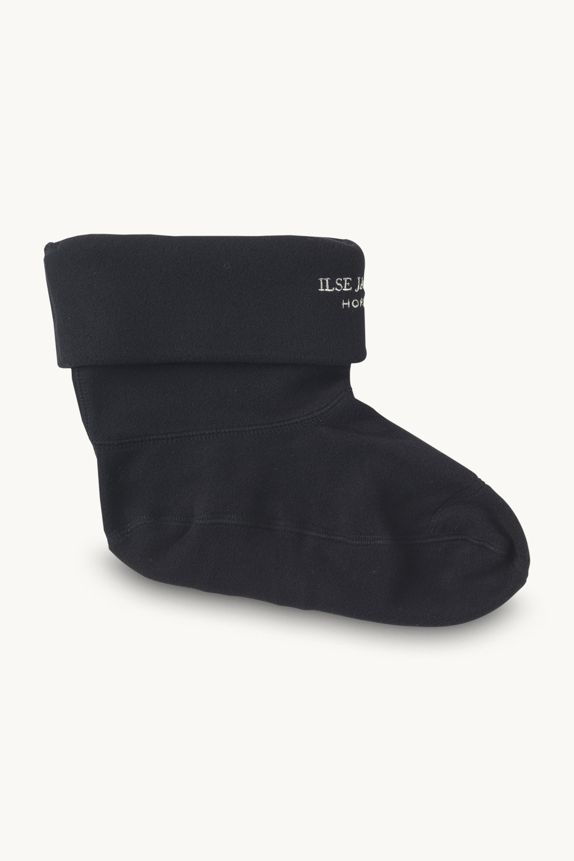 Chaussettes polaires pour bottes de pluie courtes RUB2 - Noir crème