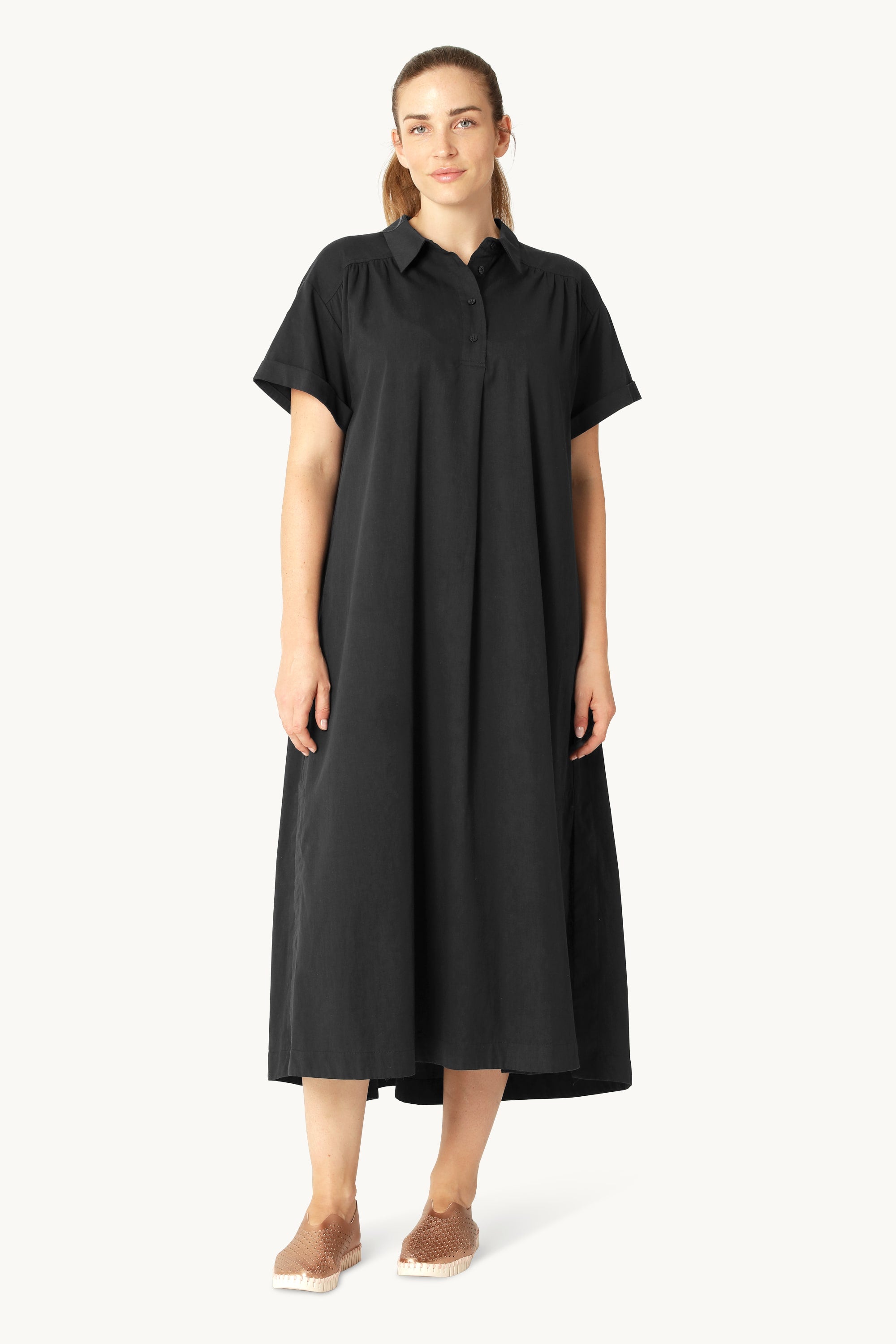 Robe Longue A-ligne - Dark Indigo
